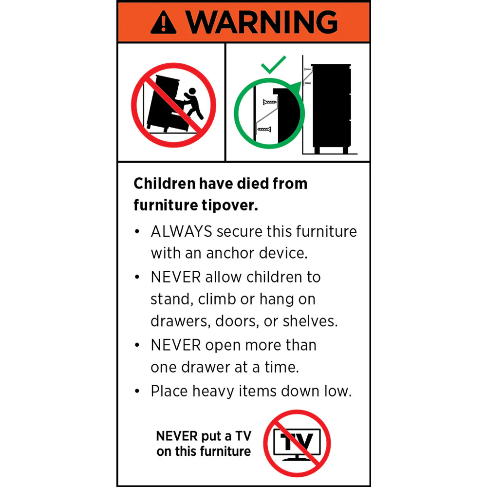 LED Sideboard Buffet Cabinet w/Charging Station