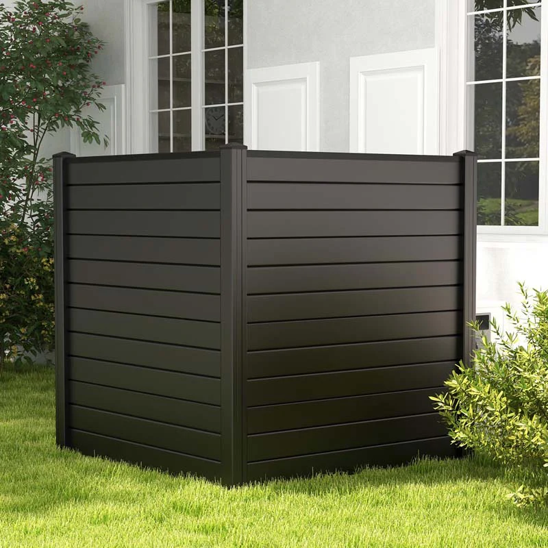 2/4 Panel Air Conditioner Fences for Garden Yard, 48