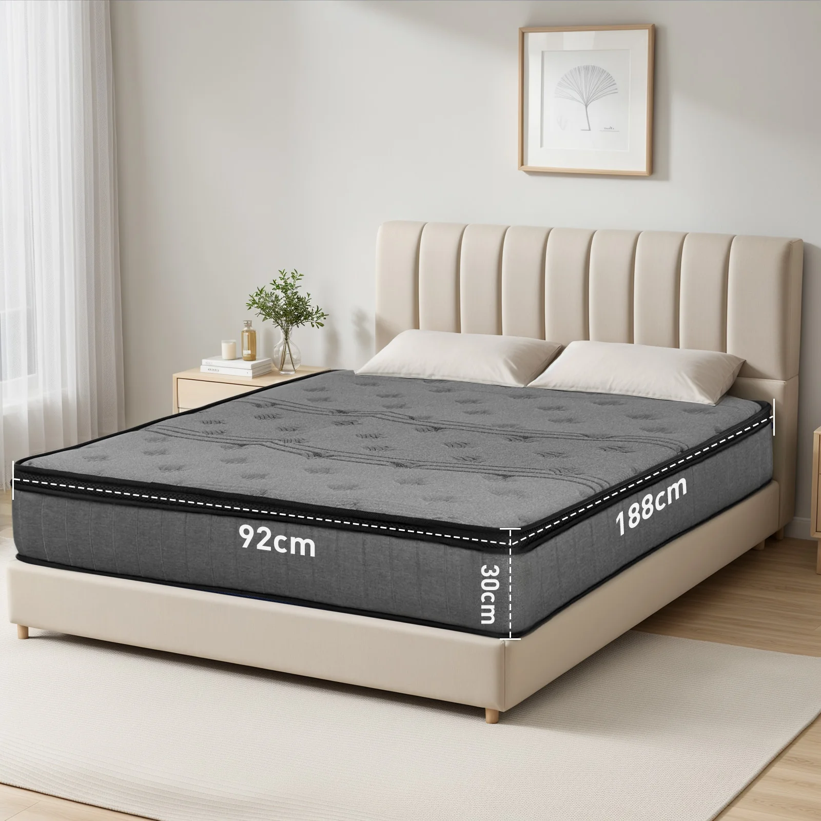 Mattress Medium Firm 30cm