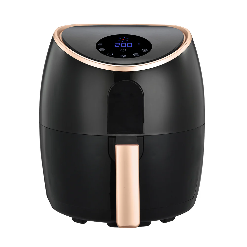 7.1L Digital Air Fryer Kitchen Appliances Black/Rose Gold