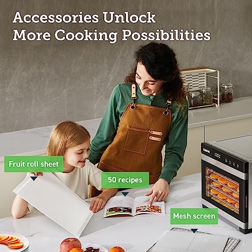 COSORI Food Dehydrator for Jerky, Large Drying Space with 6.48ft2, 600W Dehydrated Dryer