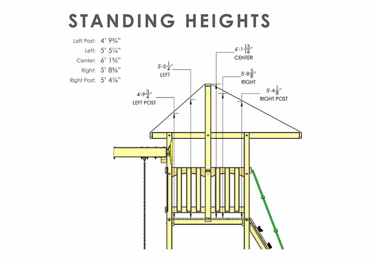 Outing w/ Dual Slides Swing Set