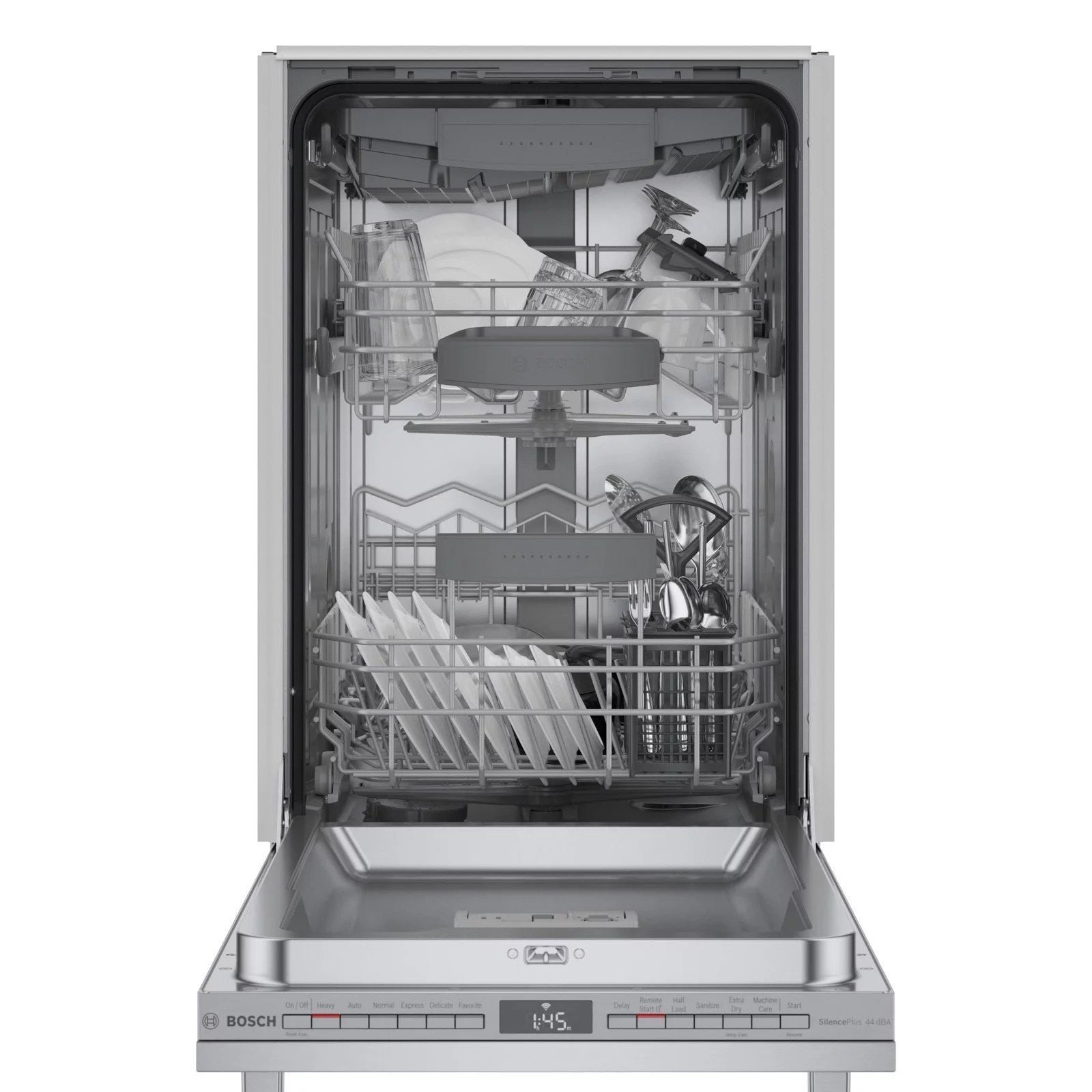 Bosch 800 Series 18��� Stainless Steel Built in Dishwasher-SPX68B55UC