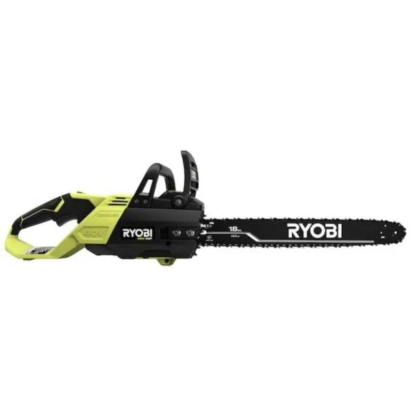 Ryobi 18��� 40V Cordless Chainsaw Kit with Battery & Charger, Green