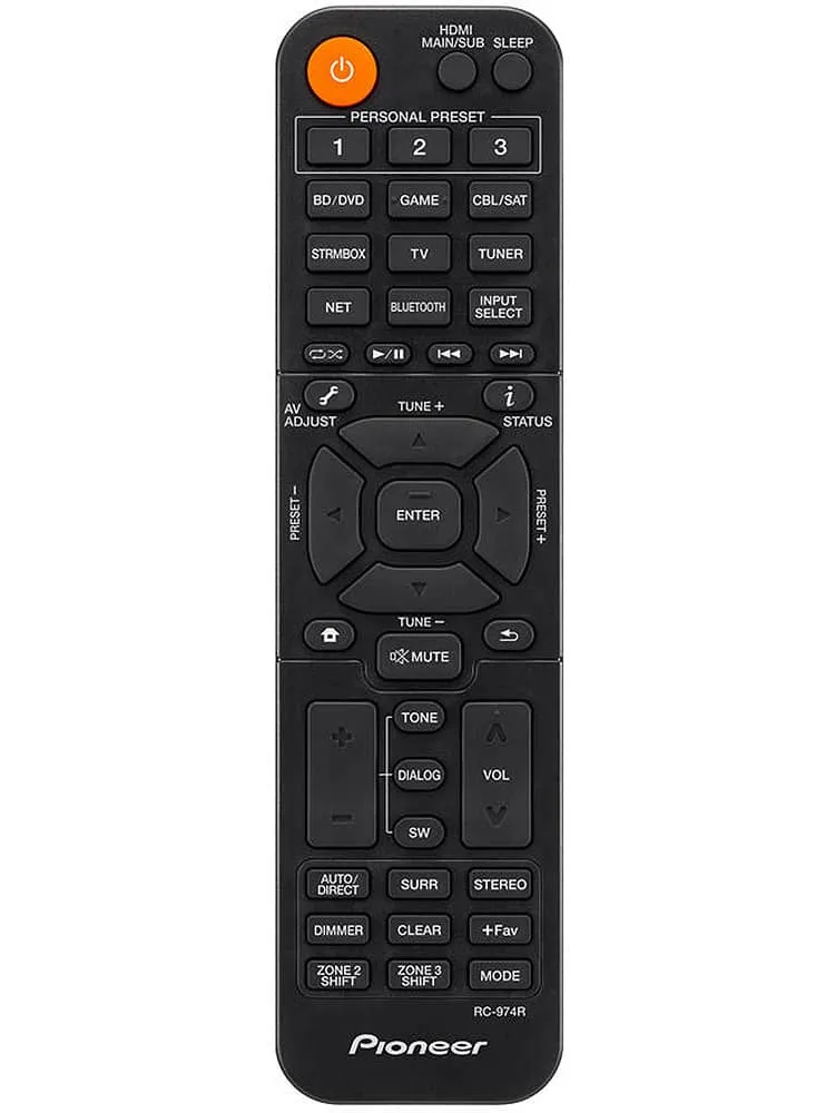 Elite 9.2-Channel Black Network AV Receiver