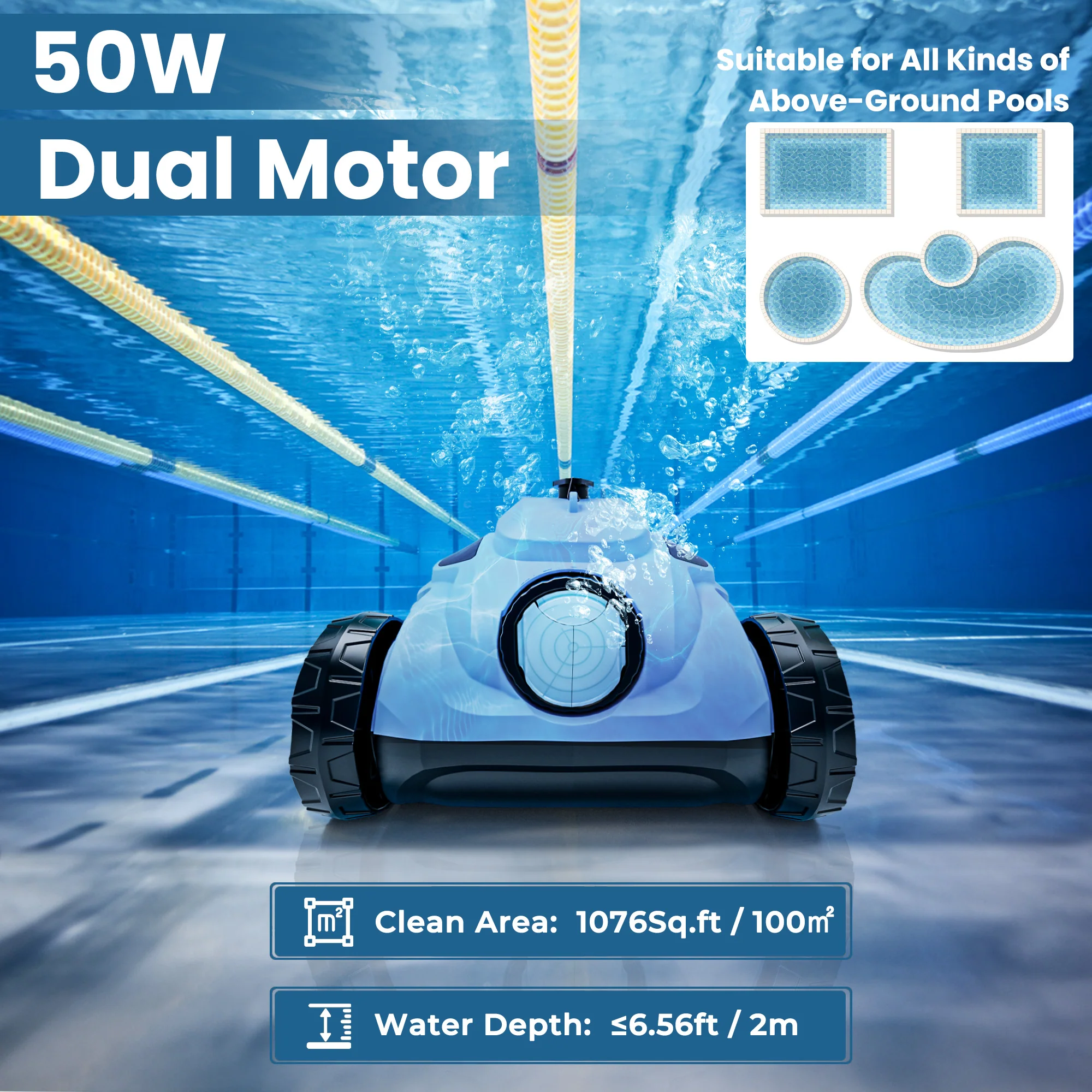 Cordless Robotic Pool Cleaner