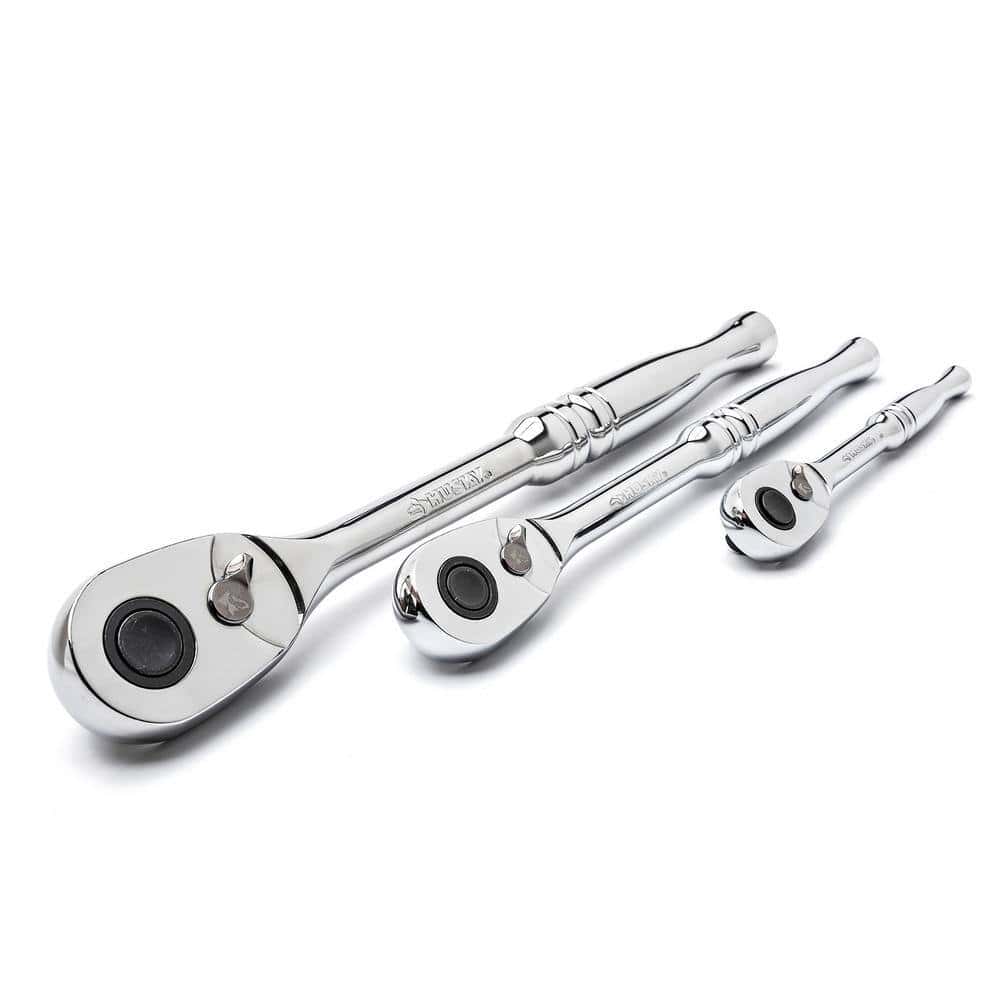 1/4 in., 3/8 in. and 1/2 in. 72-Tooth Ratchet Mechanics Tool Set with Chest (244-Piece)