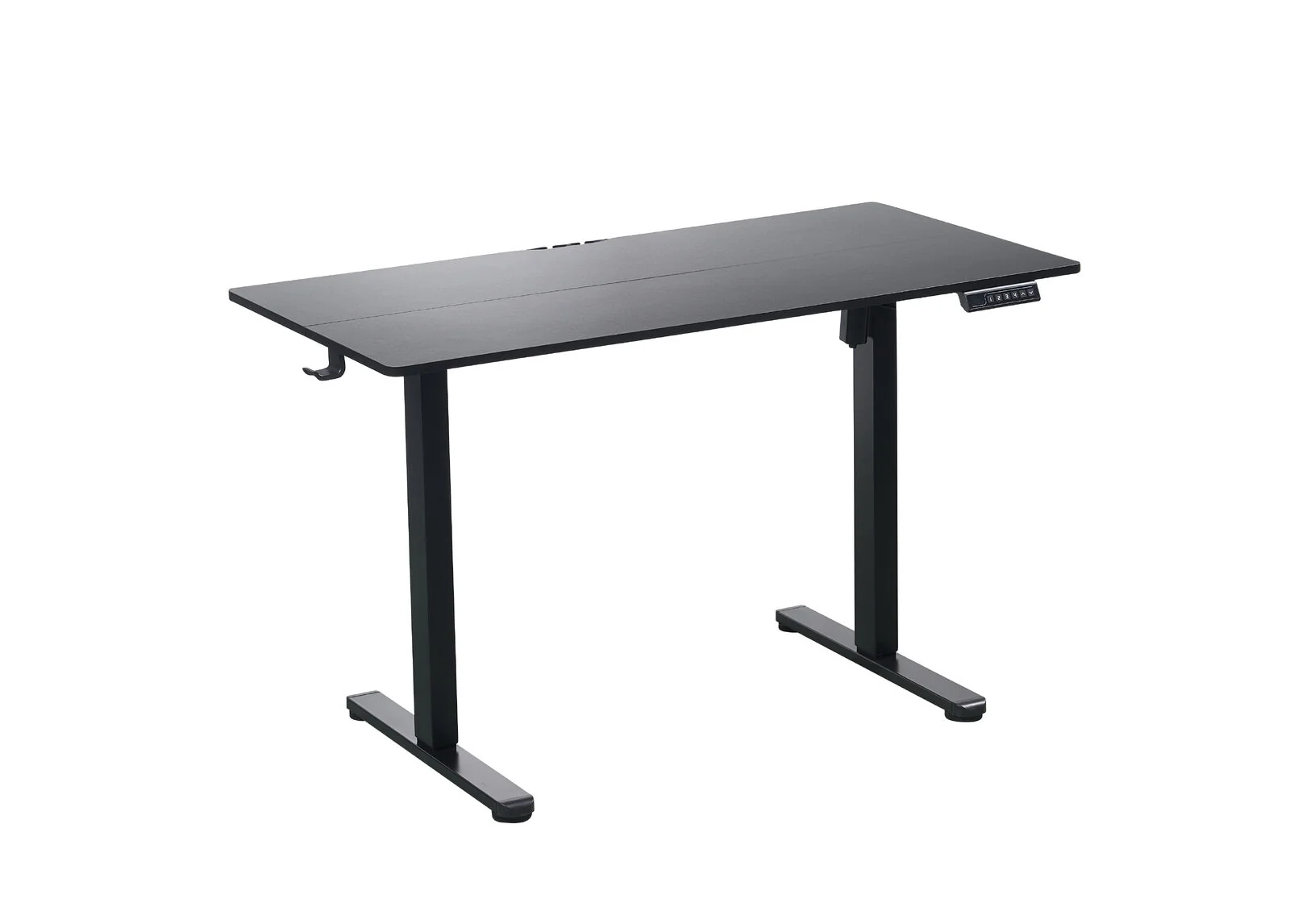 120 x 70cm Electric Standing Desk Height Adjustable Motorised Electric Sit Stand in Black