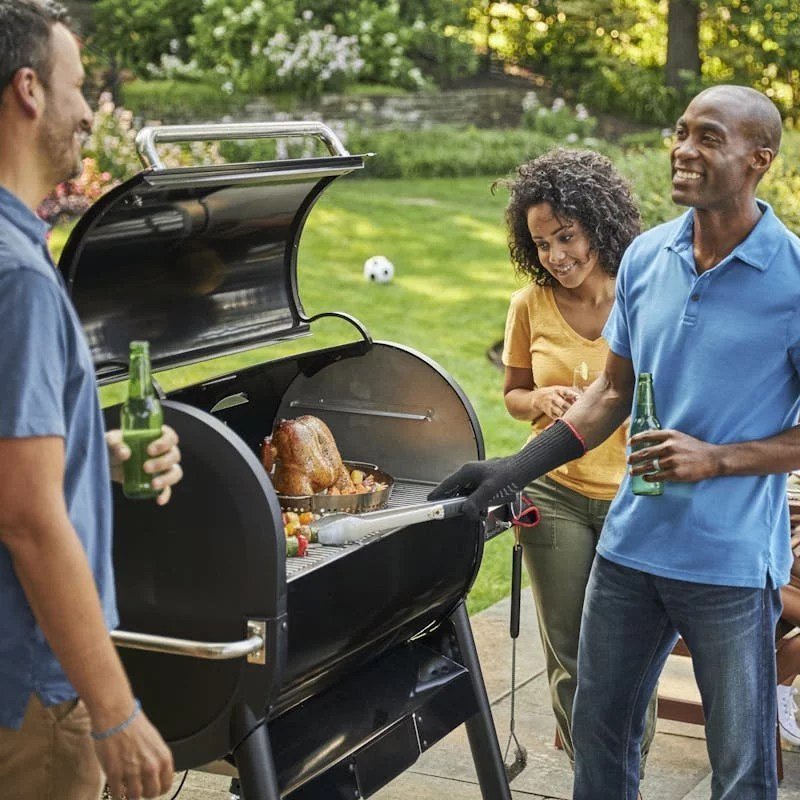 Weber SmokeFire EX6 Wood Fired Pellet Grill �C Black