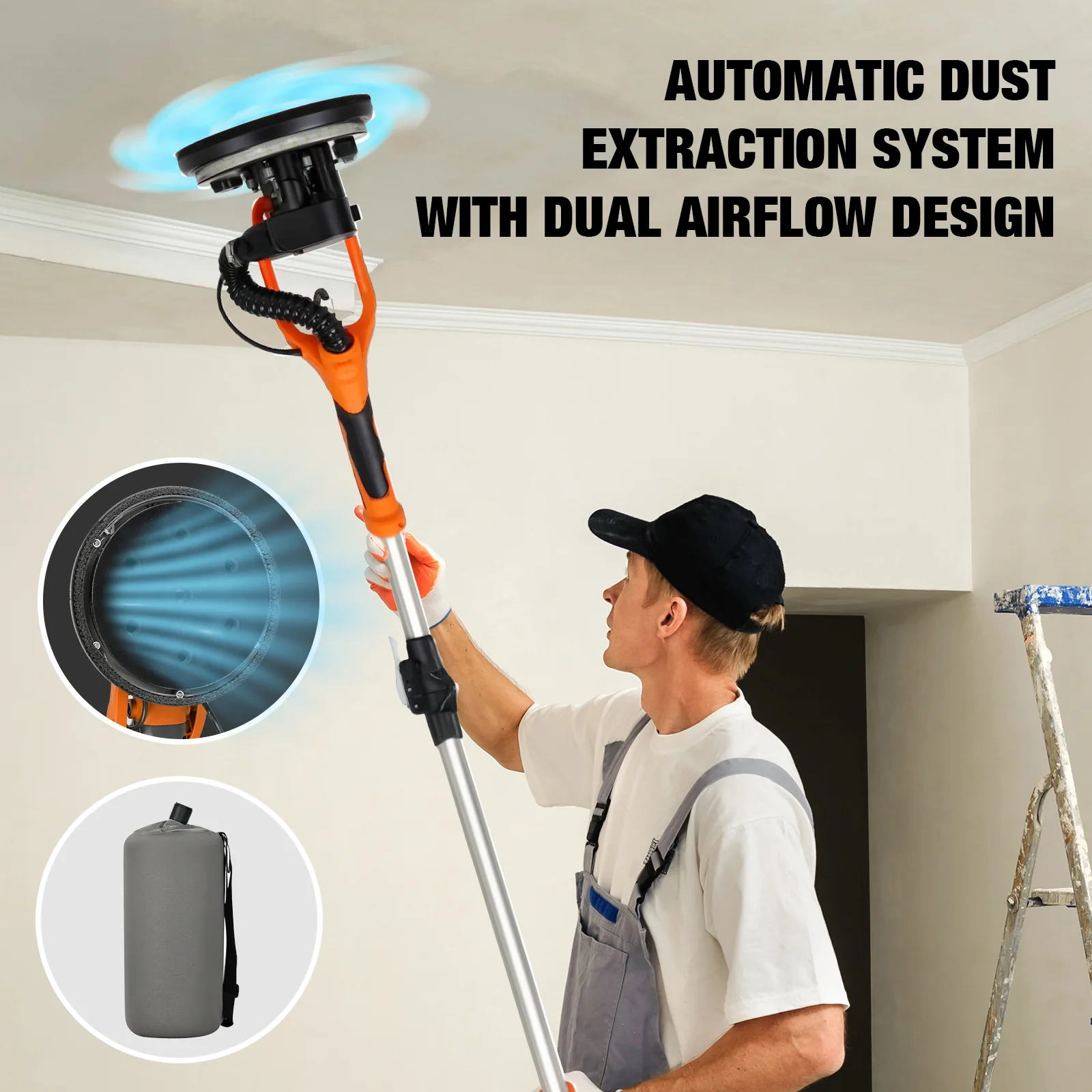 Electric Drywall Sander 1250W