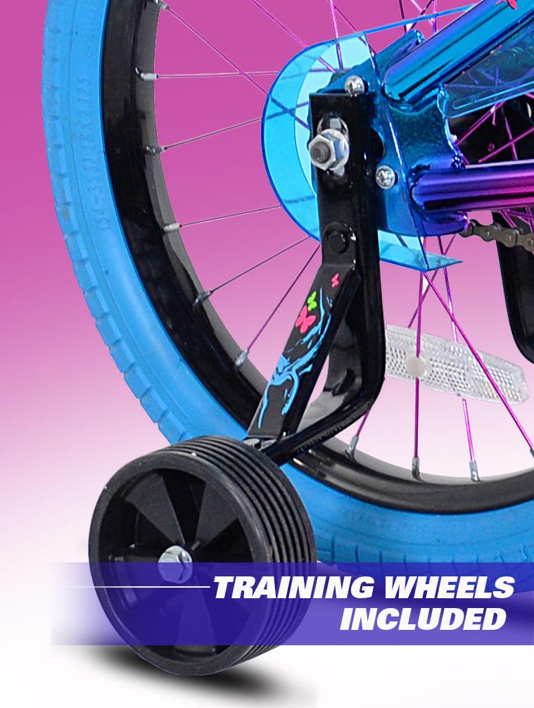 Genesis 18 Illusion Girl��s Bike, Blue/Purple