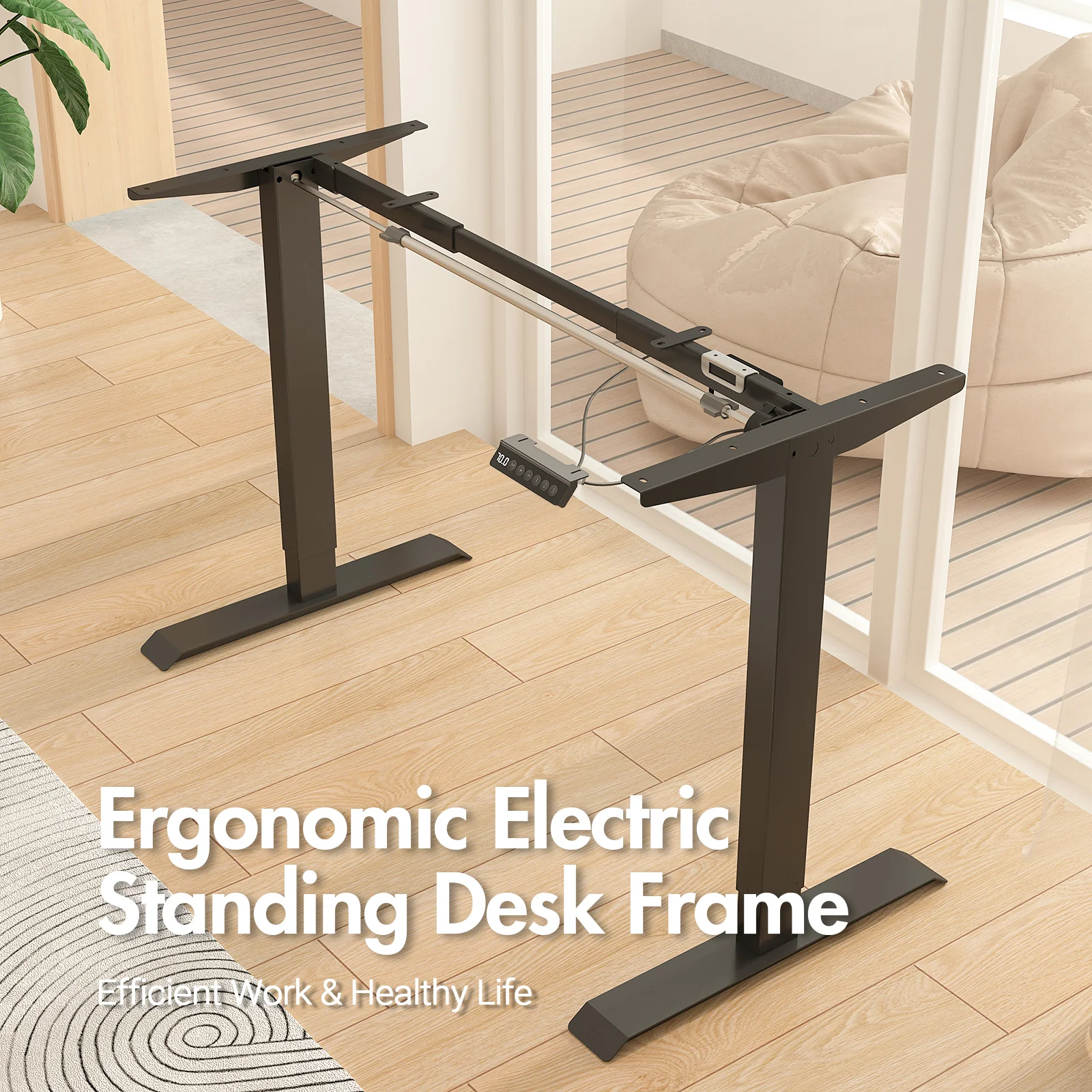Standing Desk Frame Electric Adjustable Height
