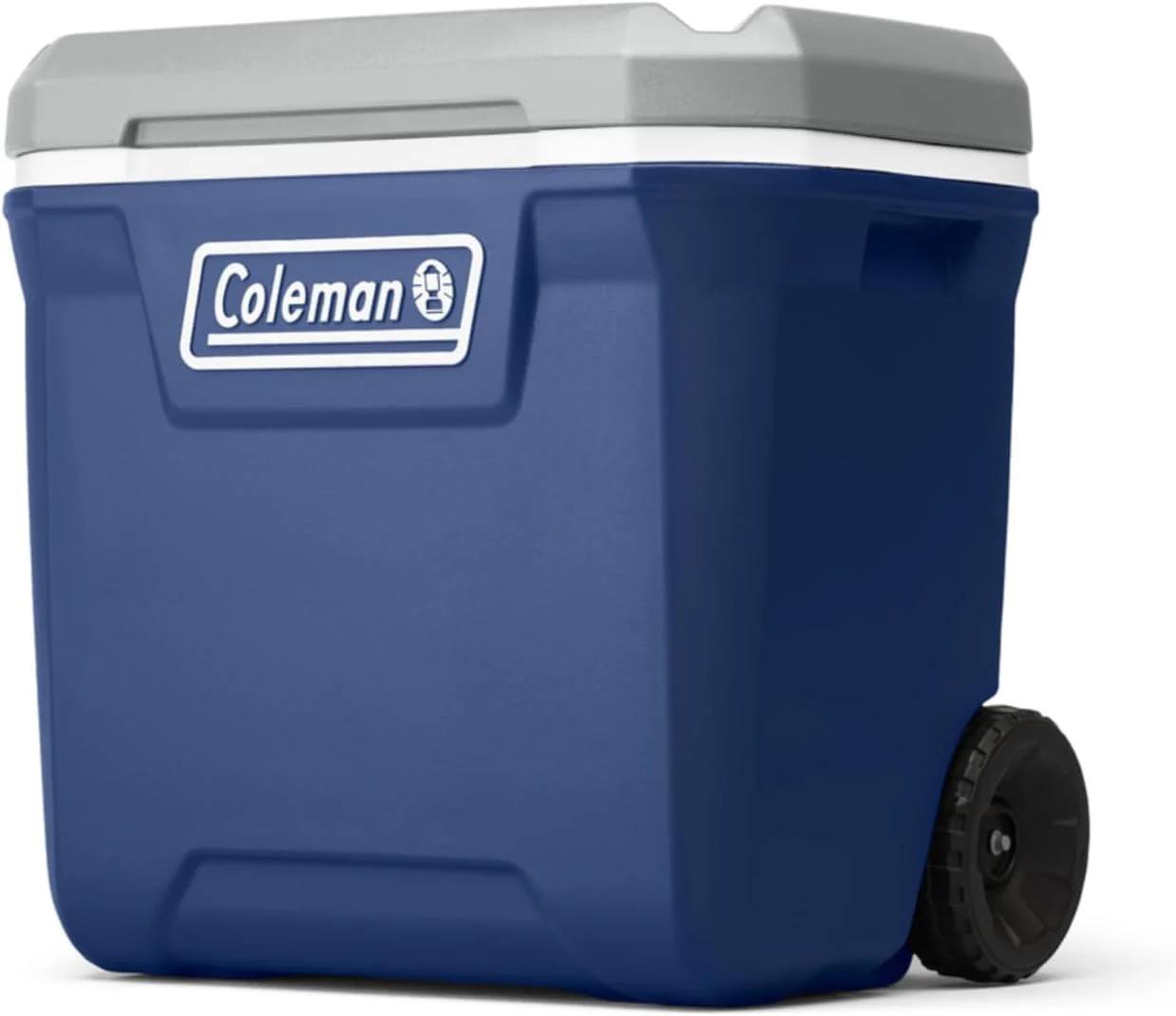 Coleman Classic Series Insulated Portable Wheeled Cooler, Leak-Resistant Outdoor Hard Cooler Keeps Ice up to 5 Days, 100-Quart
