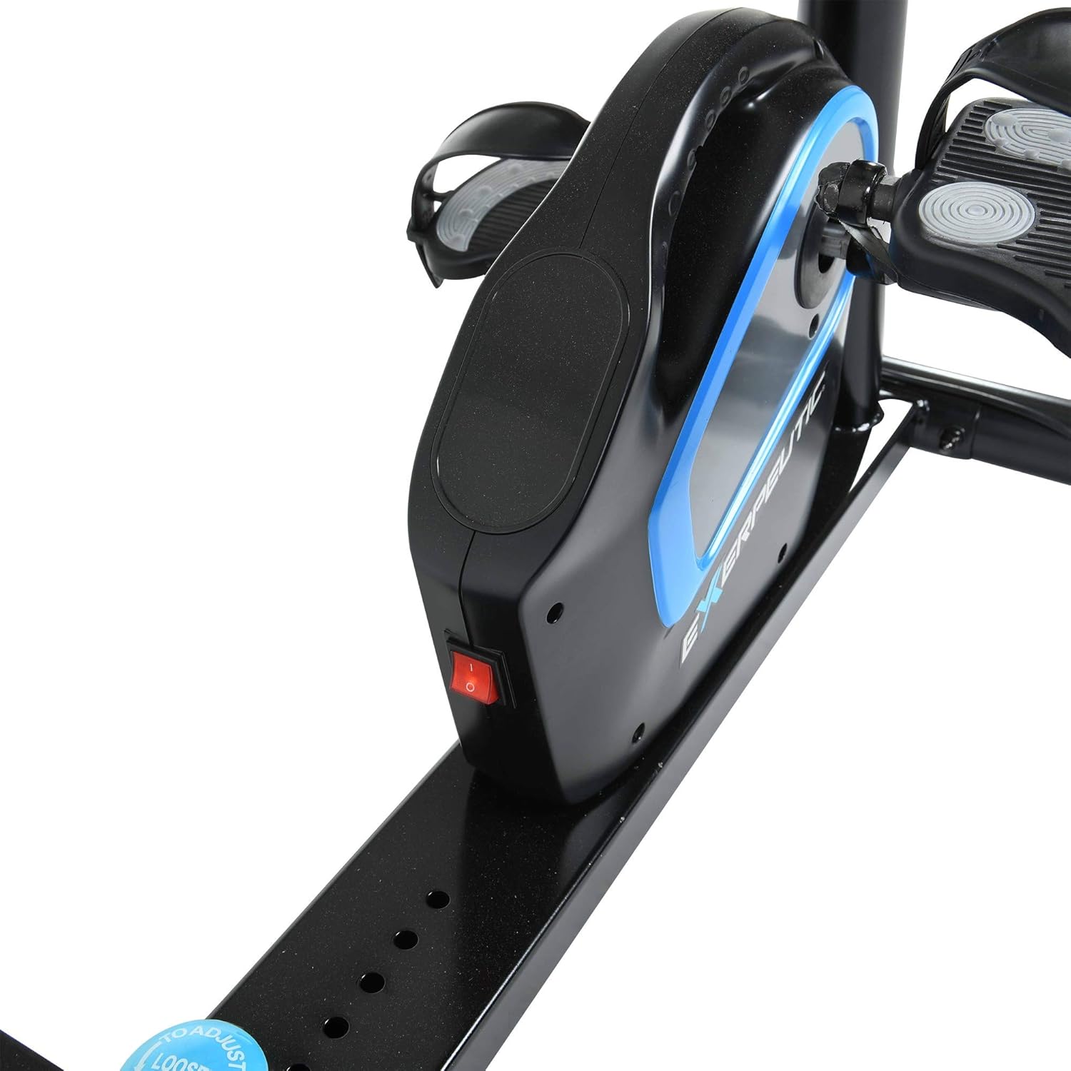 Exerpeutic 2000M Motorized Under Desk Exercise Bike �C Adjustable Electric Pedal Exerciser for Legs & Arms �C Fitness Equipment for Home & Office