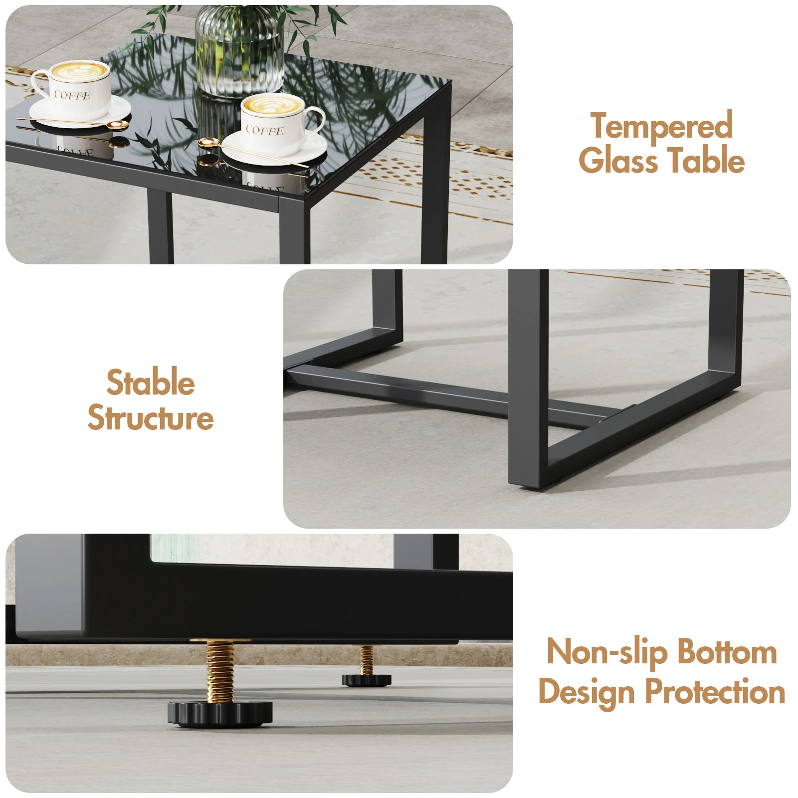 Patio Furniture Set 3 Pieces