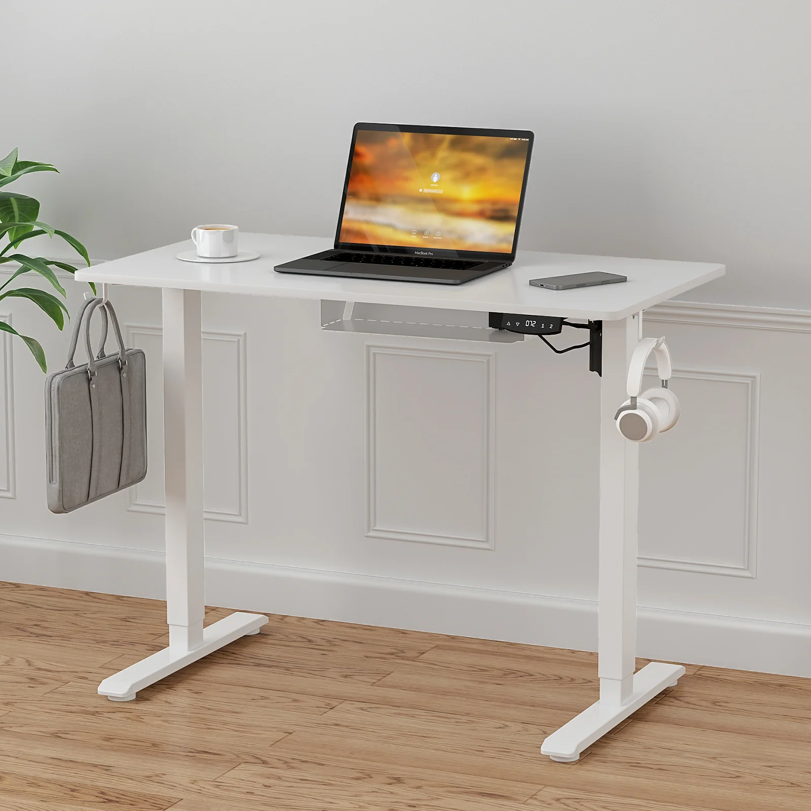 Electric Standing Desk Height Adjustable 100cm