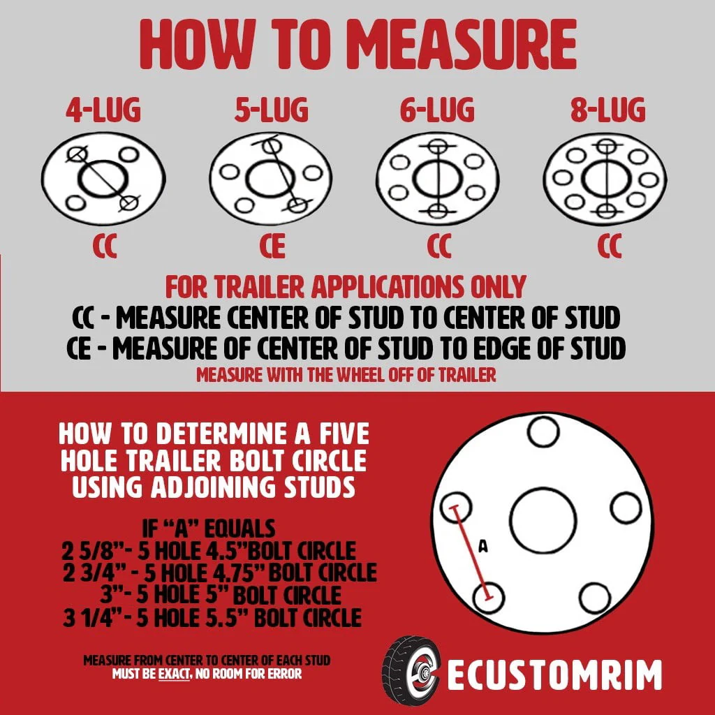 Radial Trailer Tire on Rim ST205/75R14 with 5 Lug Galvanized Spoke Wheel