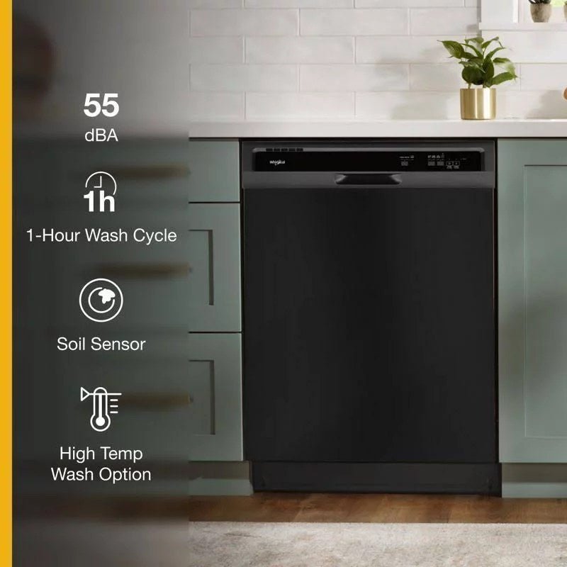 Whirlpool WDF330PAHB Built-in Dishwasher �C Black
