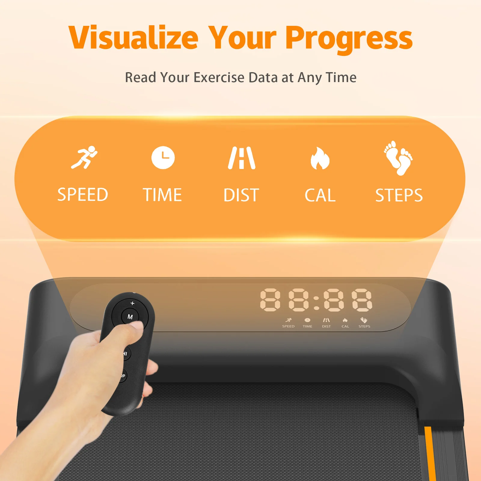 Walking Pad Under Desk Treadmill for Home