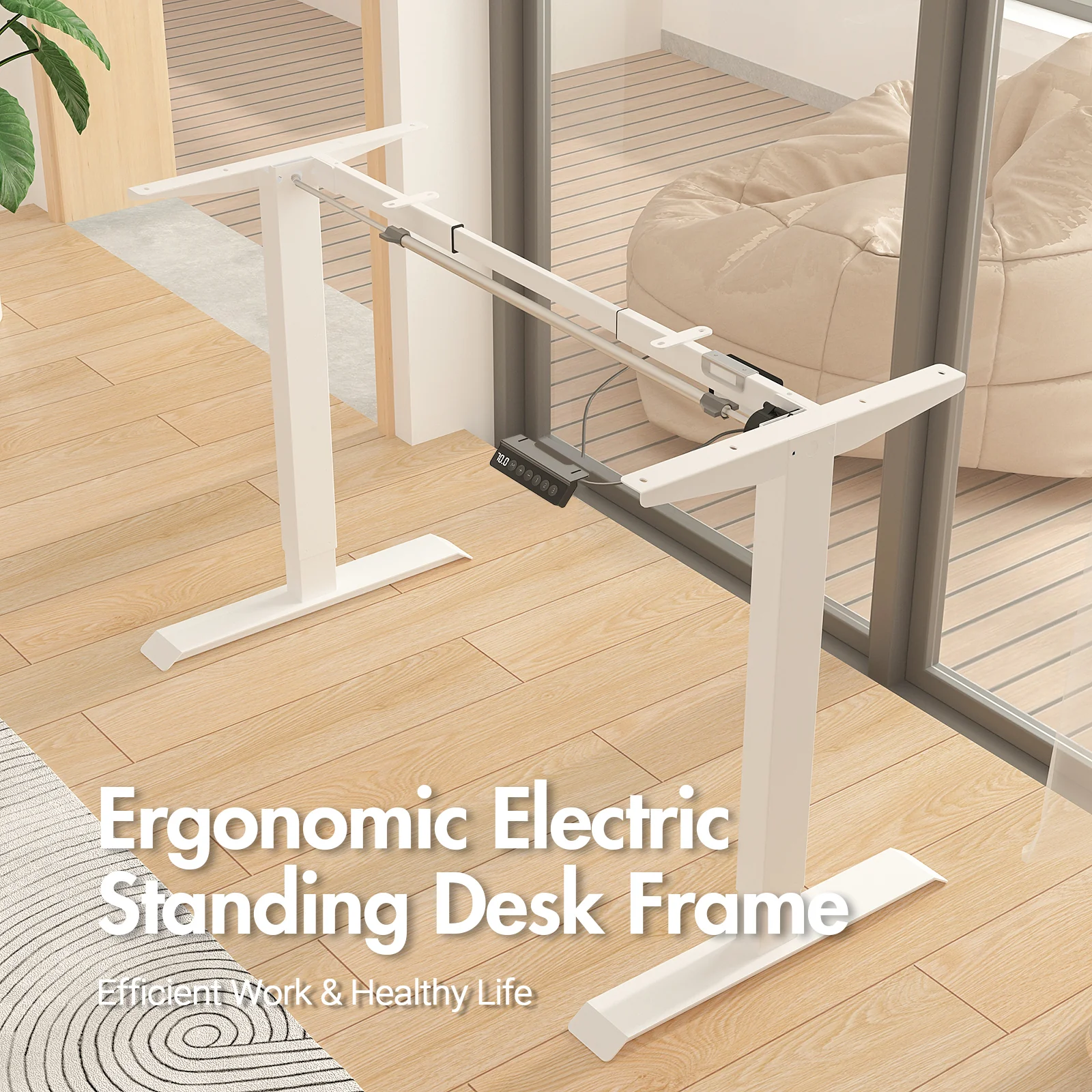 Standing Desk Frame Electric Adjustable Height