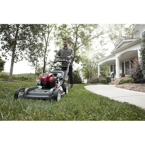 3 In1 Self Propelled Gas Mower With Perfect Pace Technology 163cc Engine