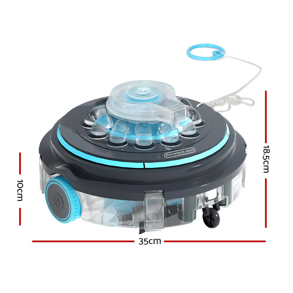 Aqua Buddy Robotic Pool Cleaner Automatic Vacuum Robot Swimming Cordless