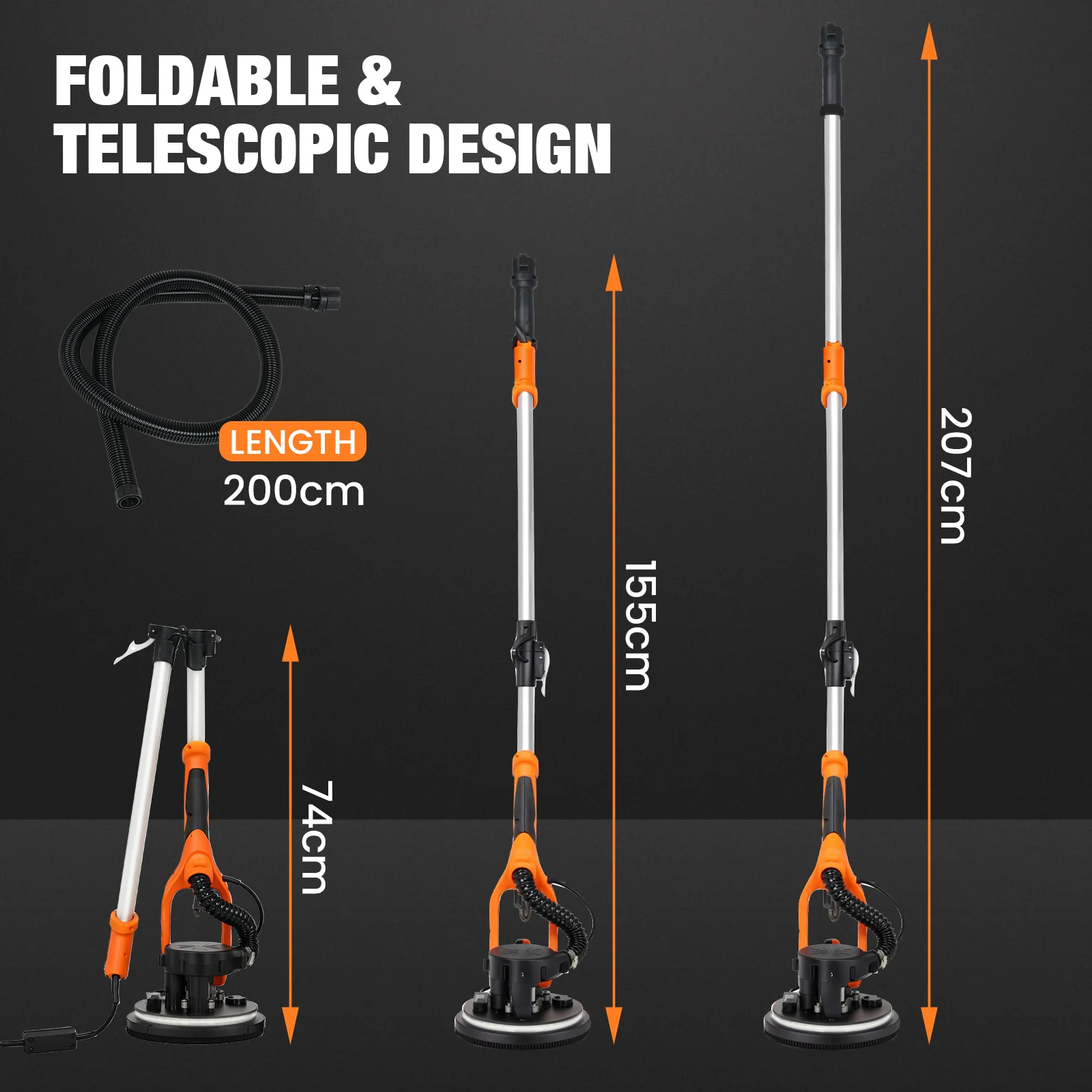 Electric Drywall Sander 1250W