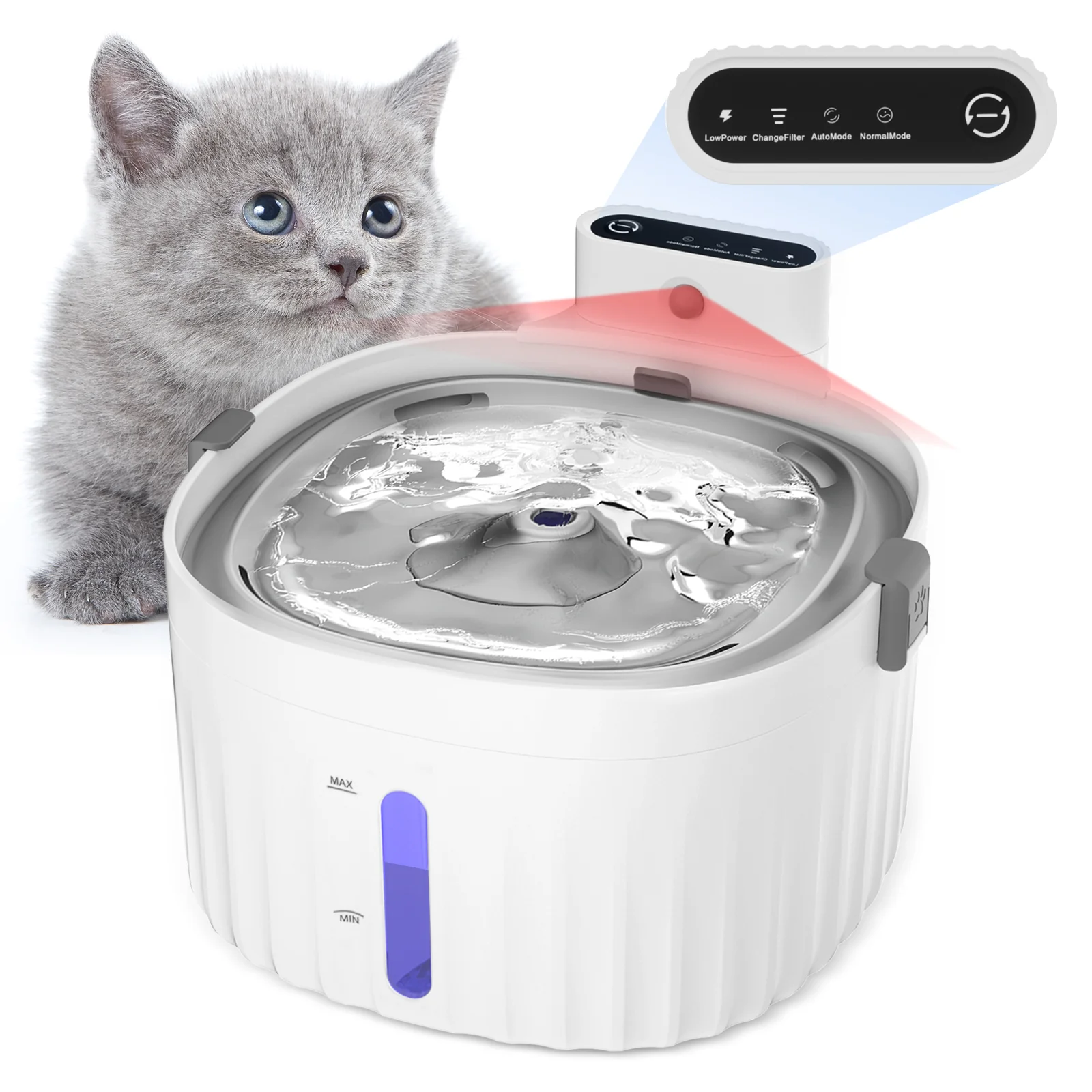 Automatic Cat Feeder WiFi & Pet Water Fountain