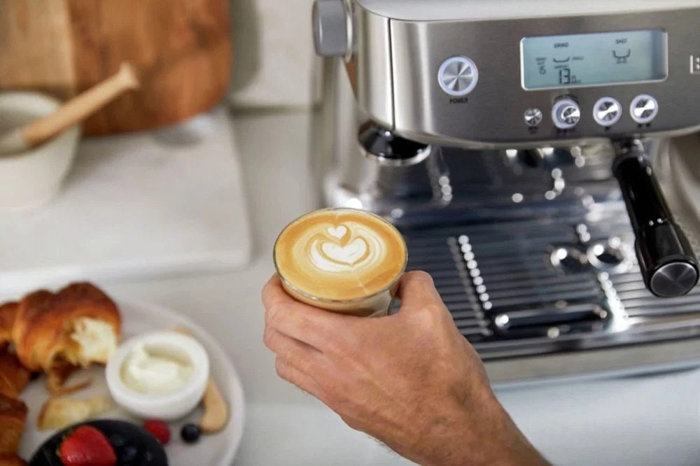 Breville BES878BSS The Barista Pro Espresso Machine �C Stainless Steel