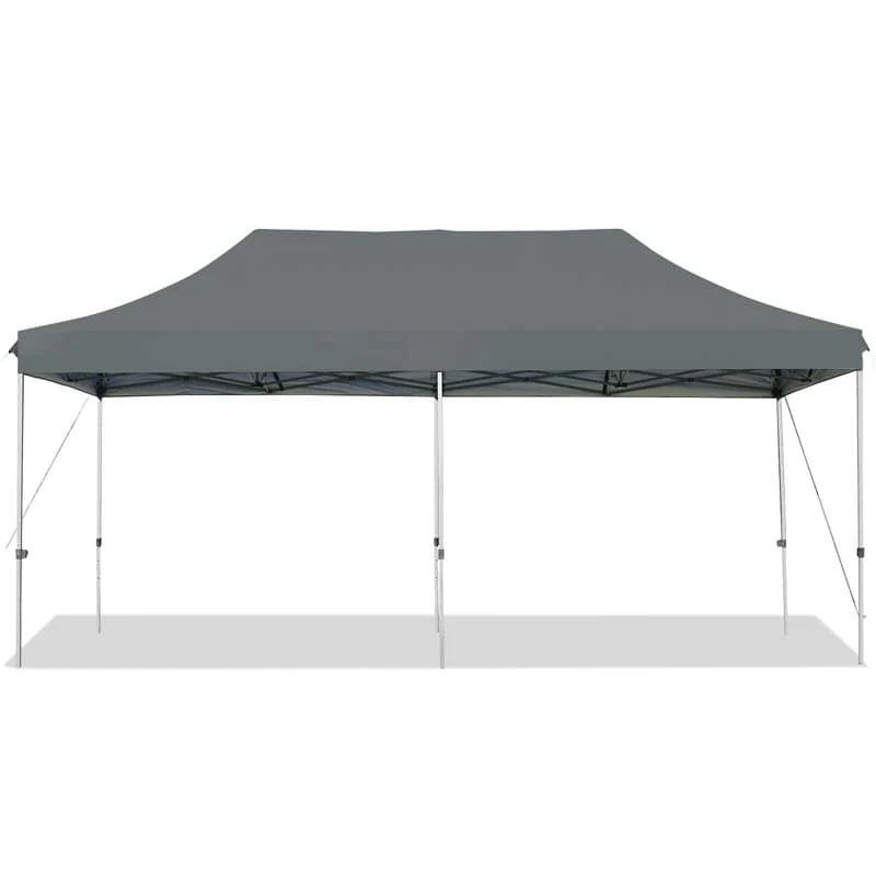 10 x 20 FT Pop Up Canopy Tent Portable Folding Event Party Tent Adjustable with Roller Bag