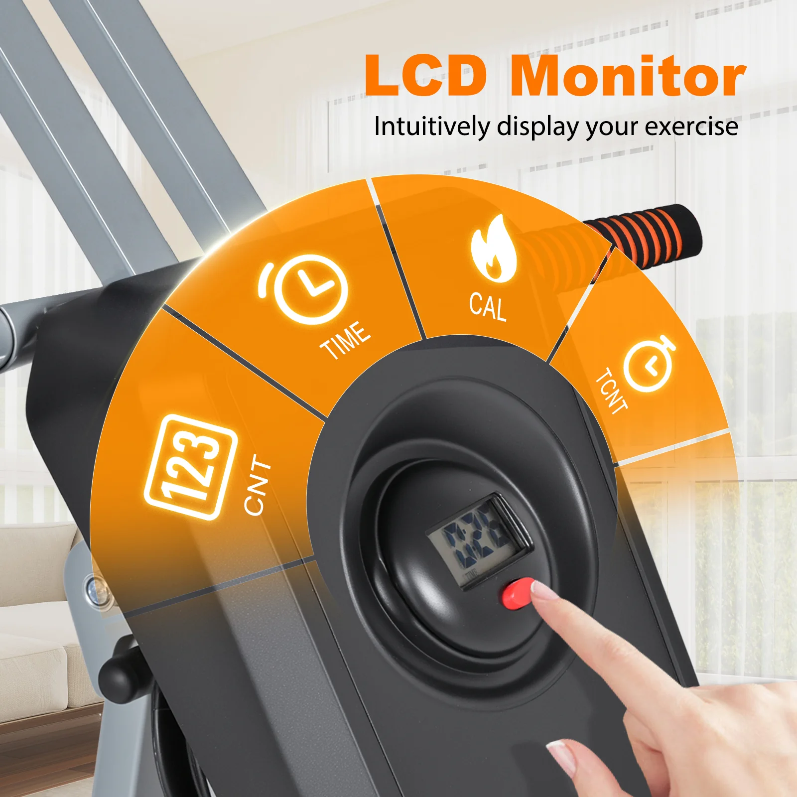 Vertical Climber Exercise Machine Adjustable