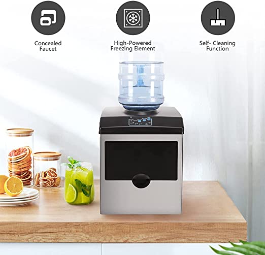 Countertop Water Dispenser Portable Ice Maker