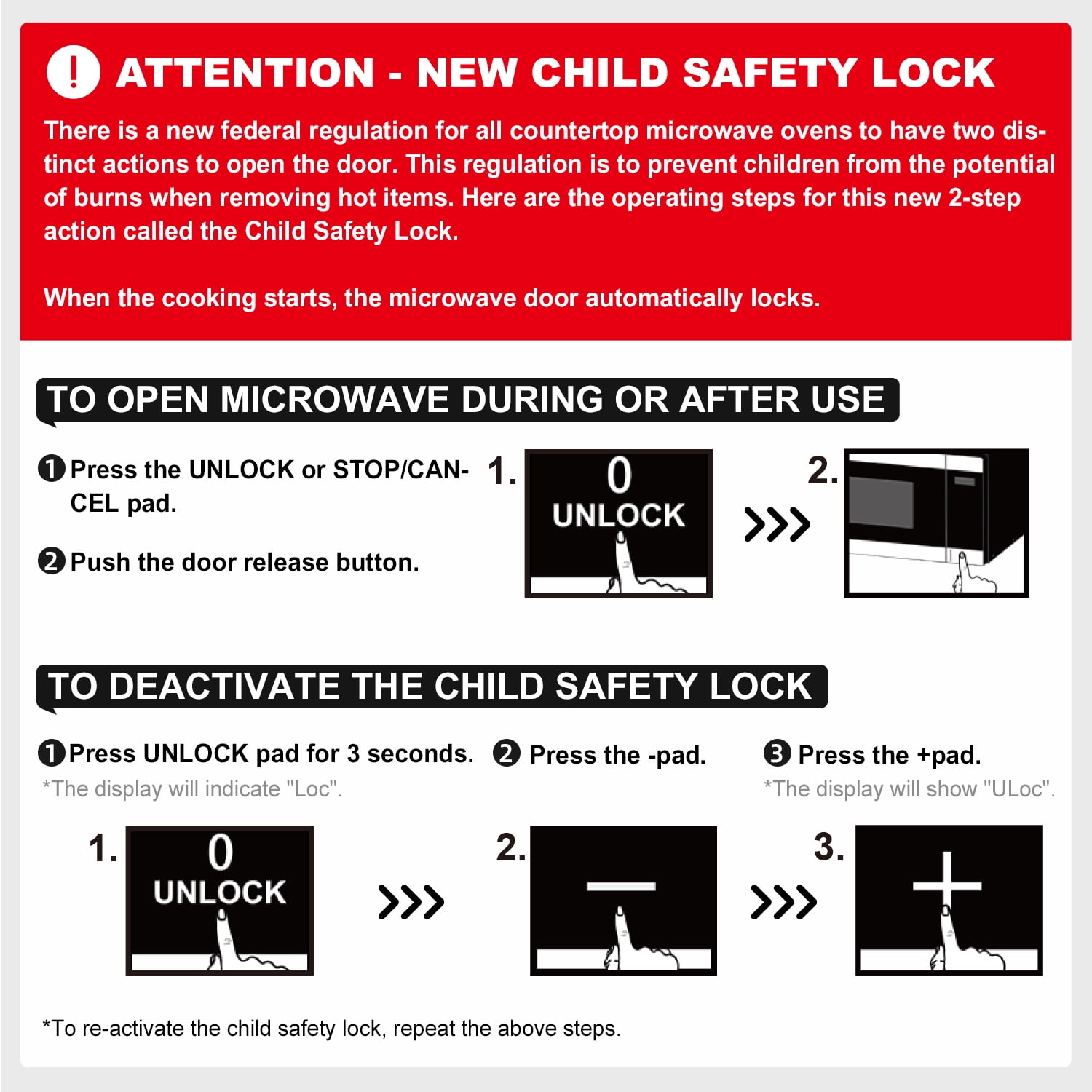 Galanz 3-in-1 Air Fry Microwave Oven, 0.9 Cu ft, 900W, Stainless Steel, Convection & Air Fry Technology