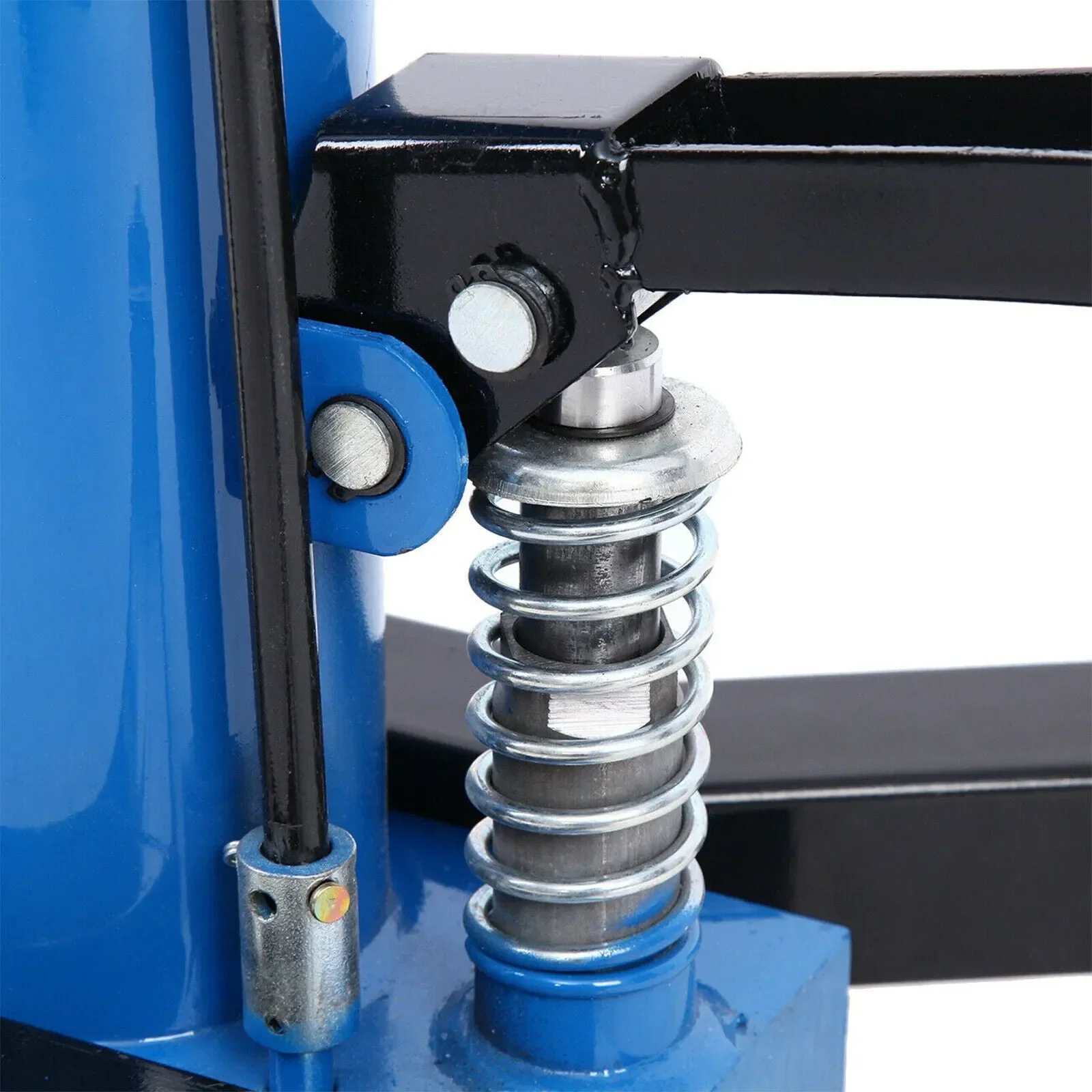 1660 Pounds Hydraulic Car Transmission Jack Vertical Lift with 360�� Swivel Wheel Pedal ,Blue,33