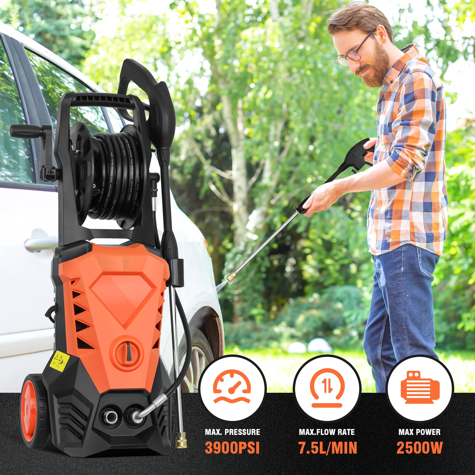 High Pressure Washer Electric Machine
