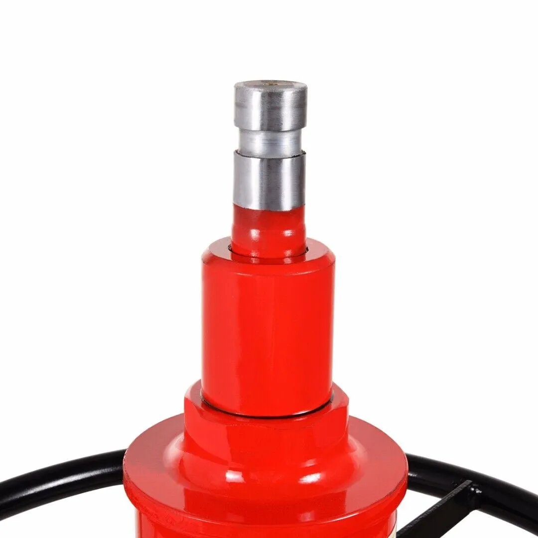Hydraulic Car Transmission Jack Vertical Lift,1660 Pounds,360°Rotating Wheel Lift,Red