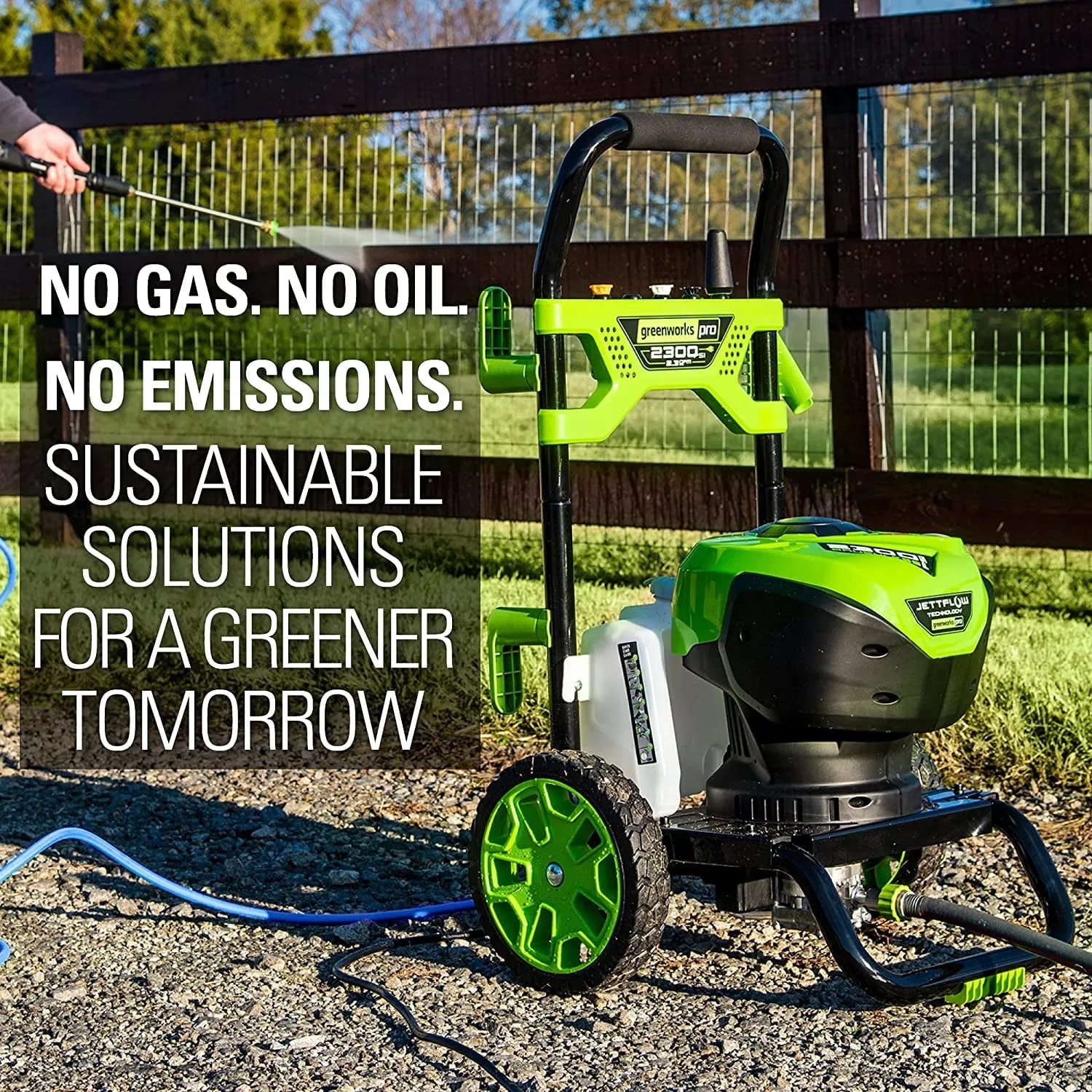 2300-PSI 14 Amp 2.3-GPM Brushless Pressure Washer