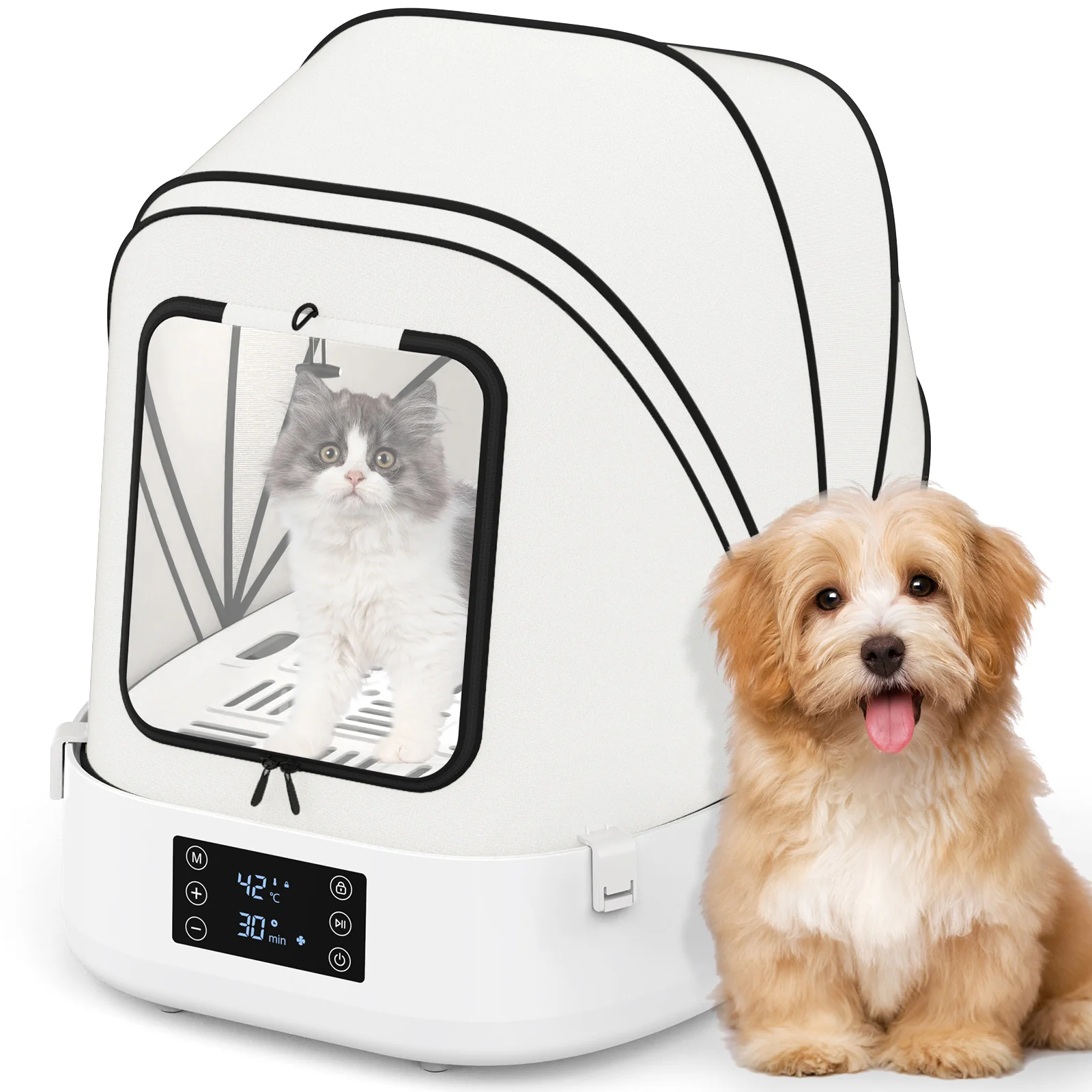 Foldable Automatic Pet Hair Dryer Box