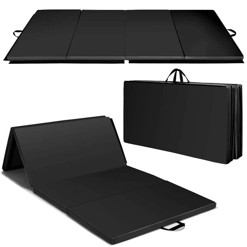 8' x 4' Anti-Tear Folding Gymnastics Mat for Yoga Fitness, 2