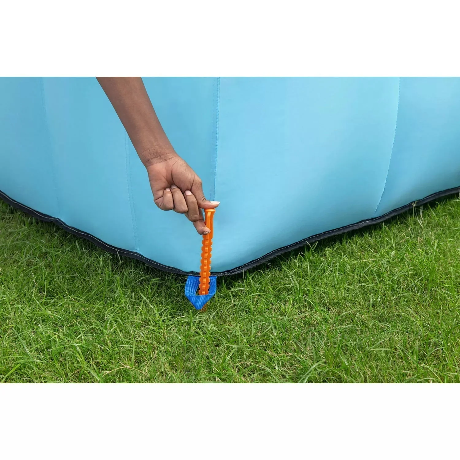 10' Inflatable Bounce House Park with Basketball and Slide. 126