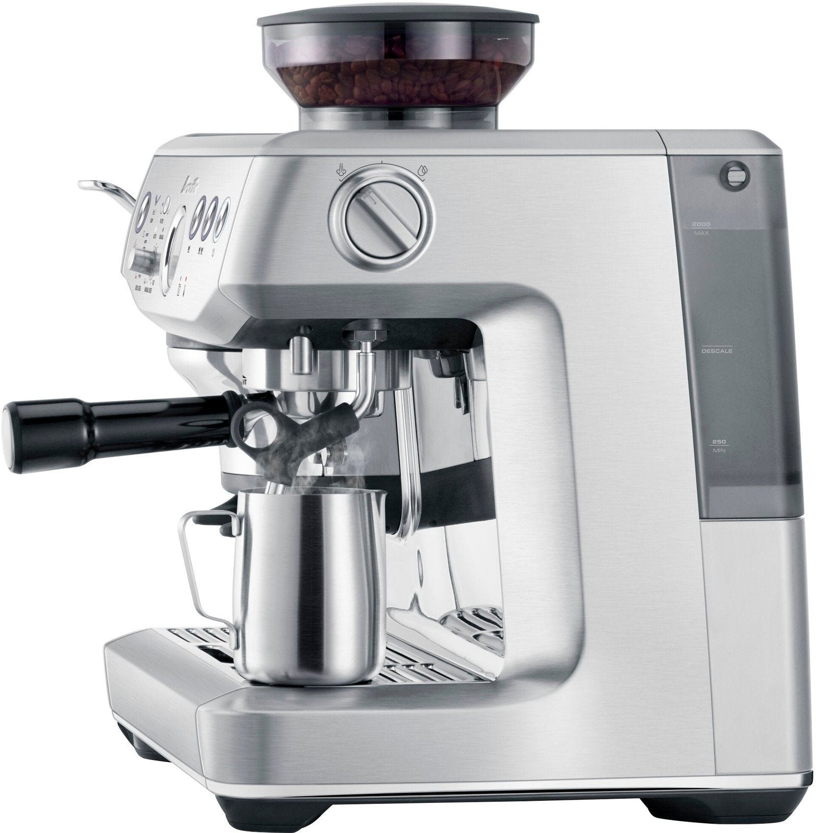 Breville �C the Barista Express Impress Espresso Machine �C Brushed Stainless Steel