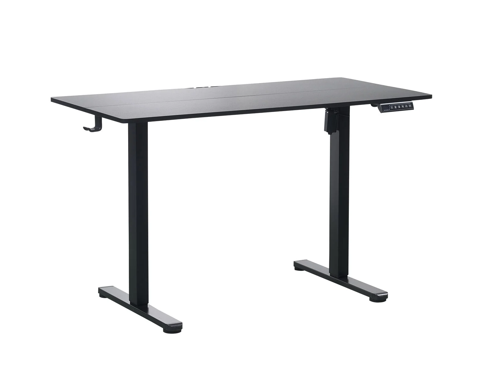 120 x 70cm Electric Standing Desk Height Adjustable Motorised Electric Sit Stand in Black