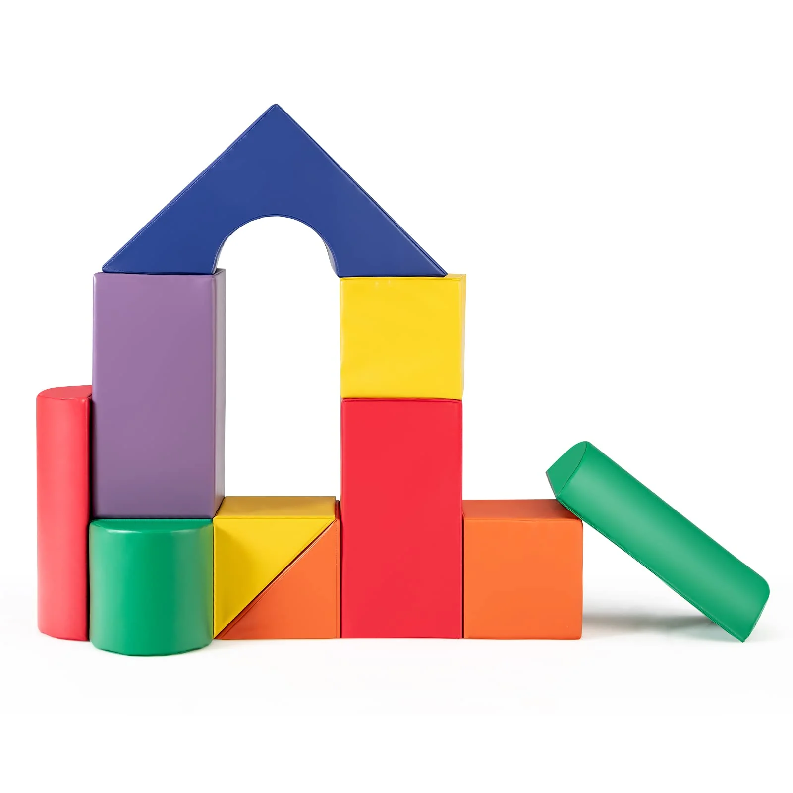 11-Piece Climb and Crawl Foam Block Play Set, Waterproof Foam Climbing Toy Set