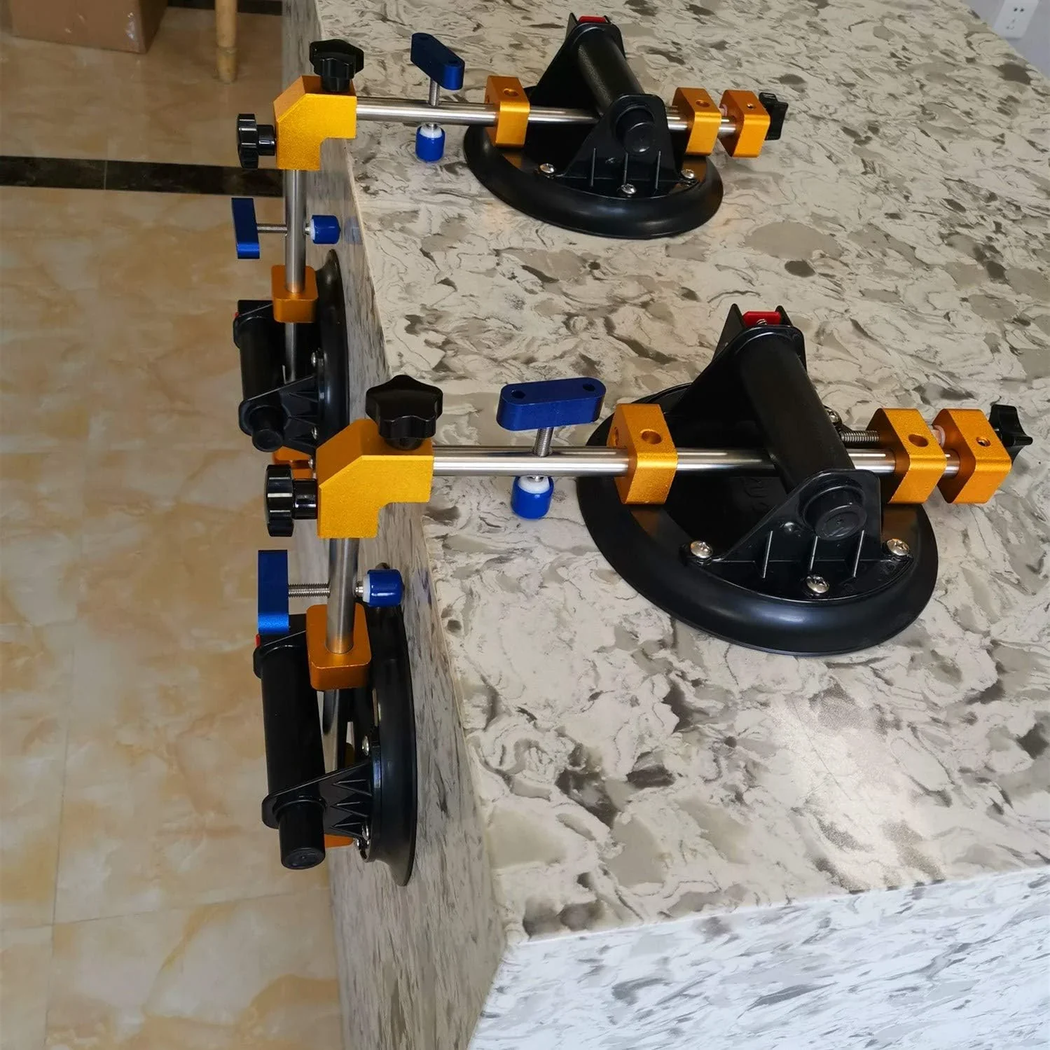 Angle 90 Degree Countertop Seam Setter with 6