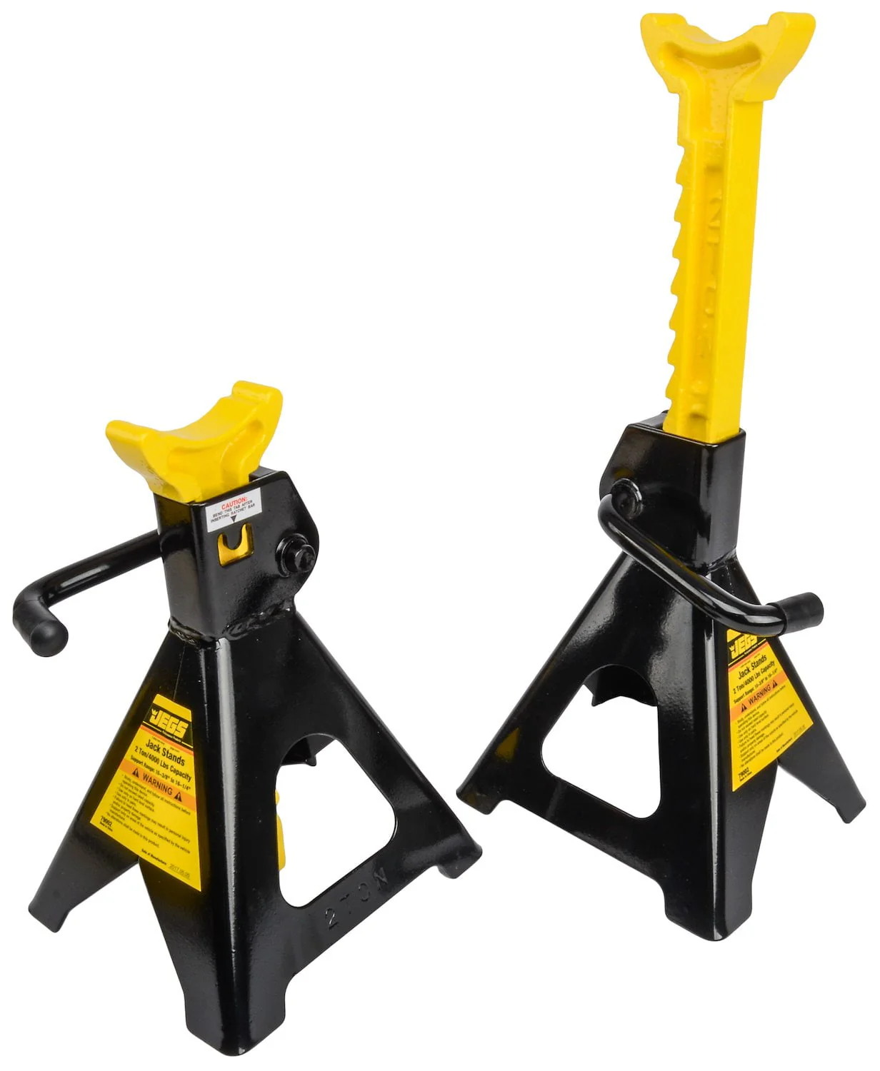 Hydraulic Utility Floor Jack & Stands Heavy Gauge Steel Frames
