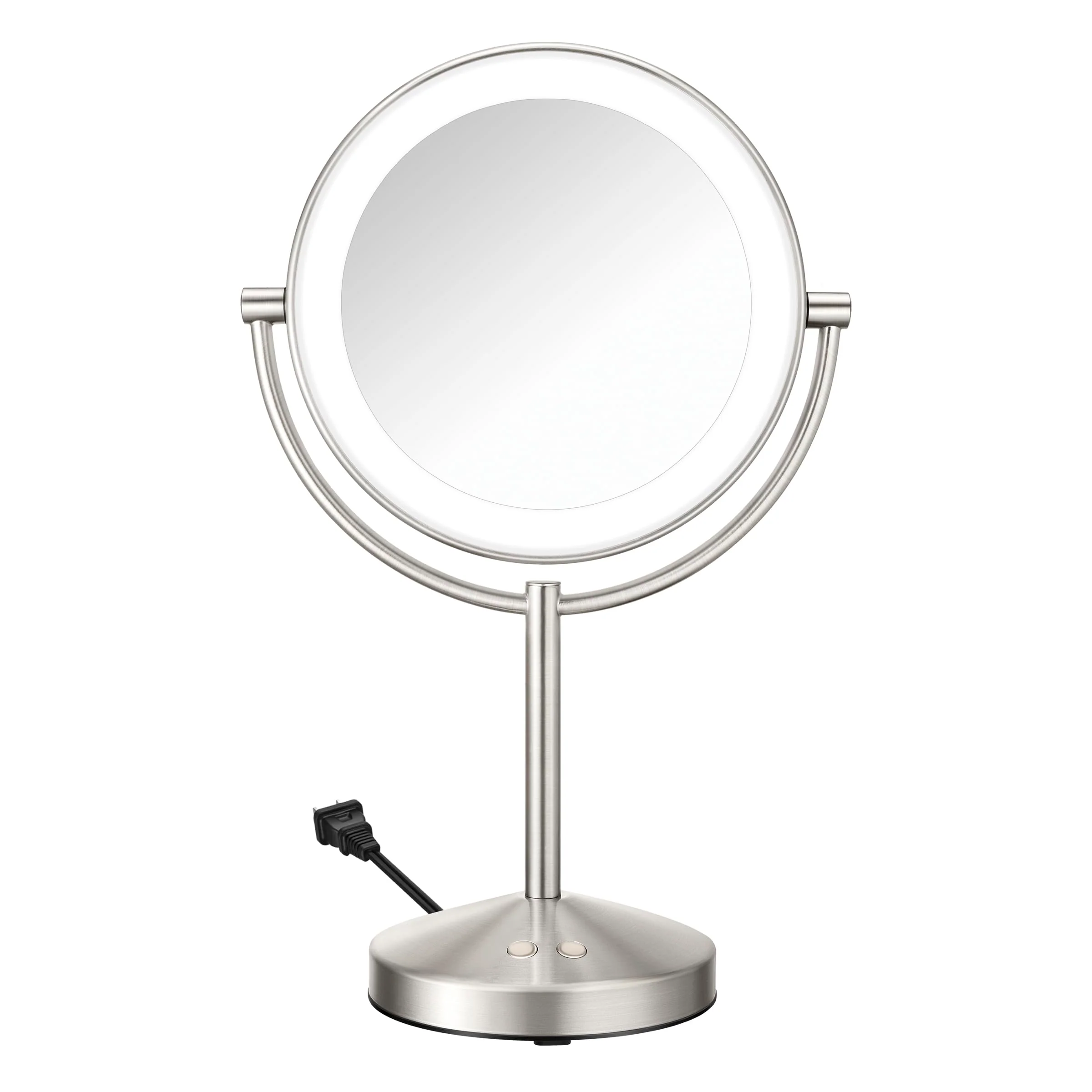 Conair Lighted Makeup Mirror, 1X/10x Magnifying Mirror