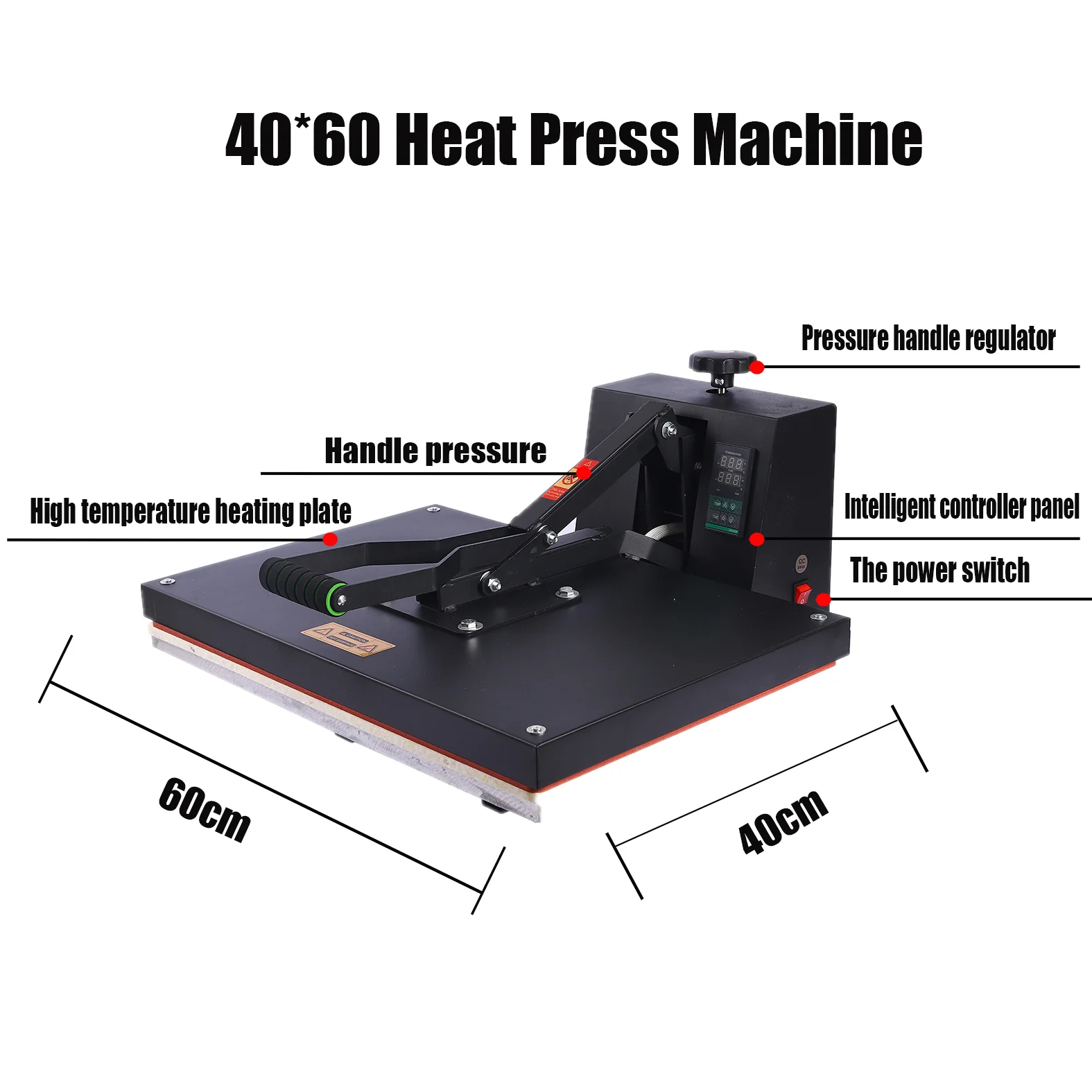 Heat Press High Pressure T-Shirts Press Machine