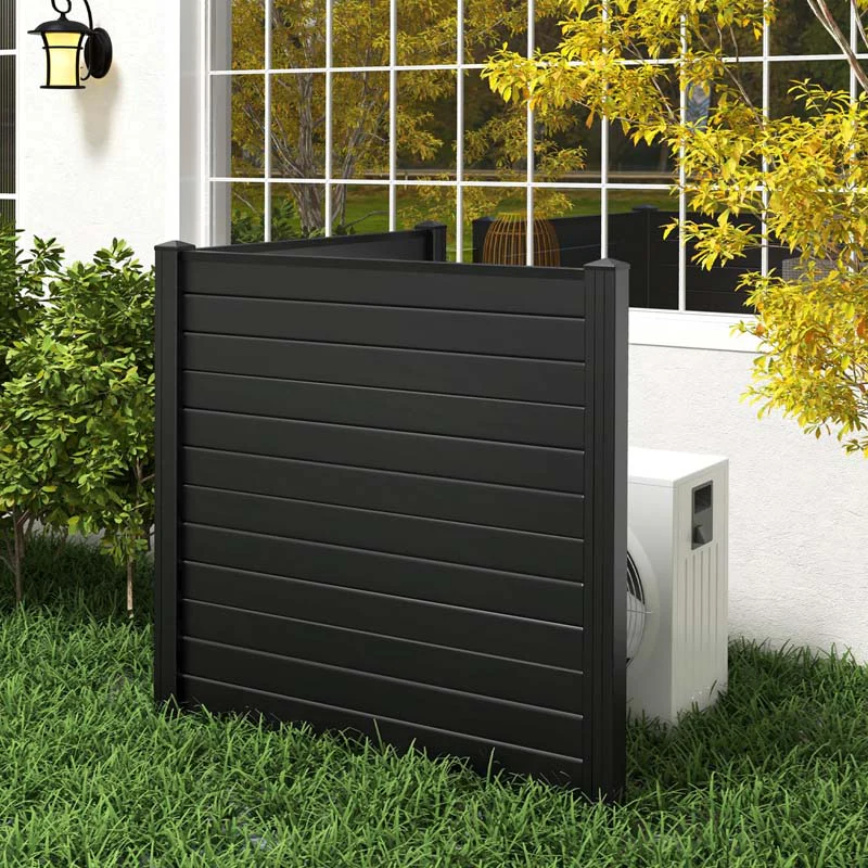 2/4 Panel Air Conditioner Fences for Garden Yard, 48