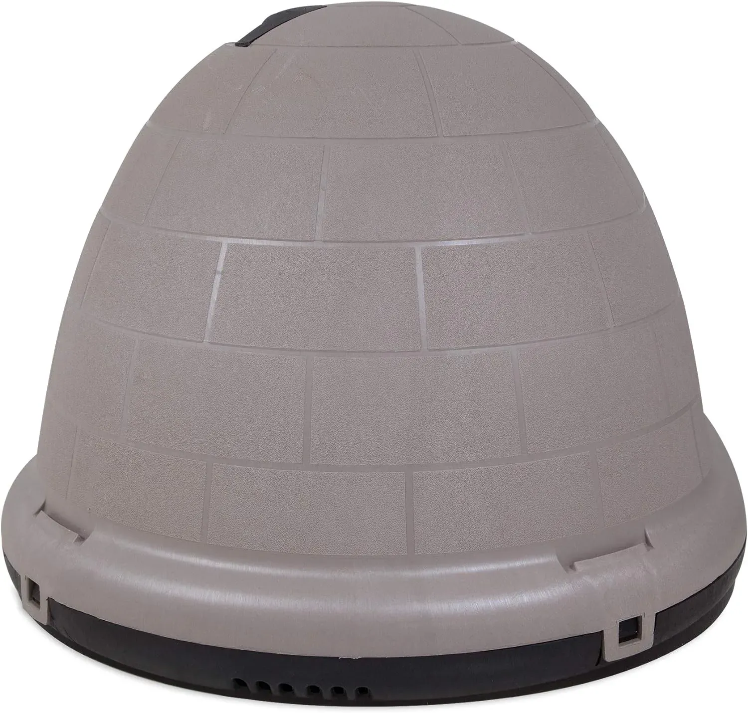 Petmate Indigo Dog House (Igloo Dog House, Made in USA with 90% Recycled Materials, All-Weather Protection Pet Shelter) for XL Dogs -90 to 125 pounds, Made in USA