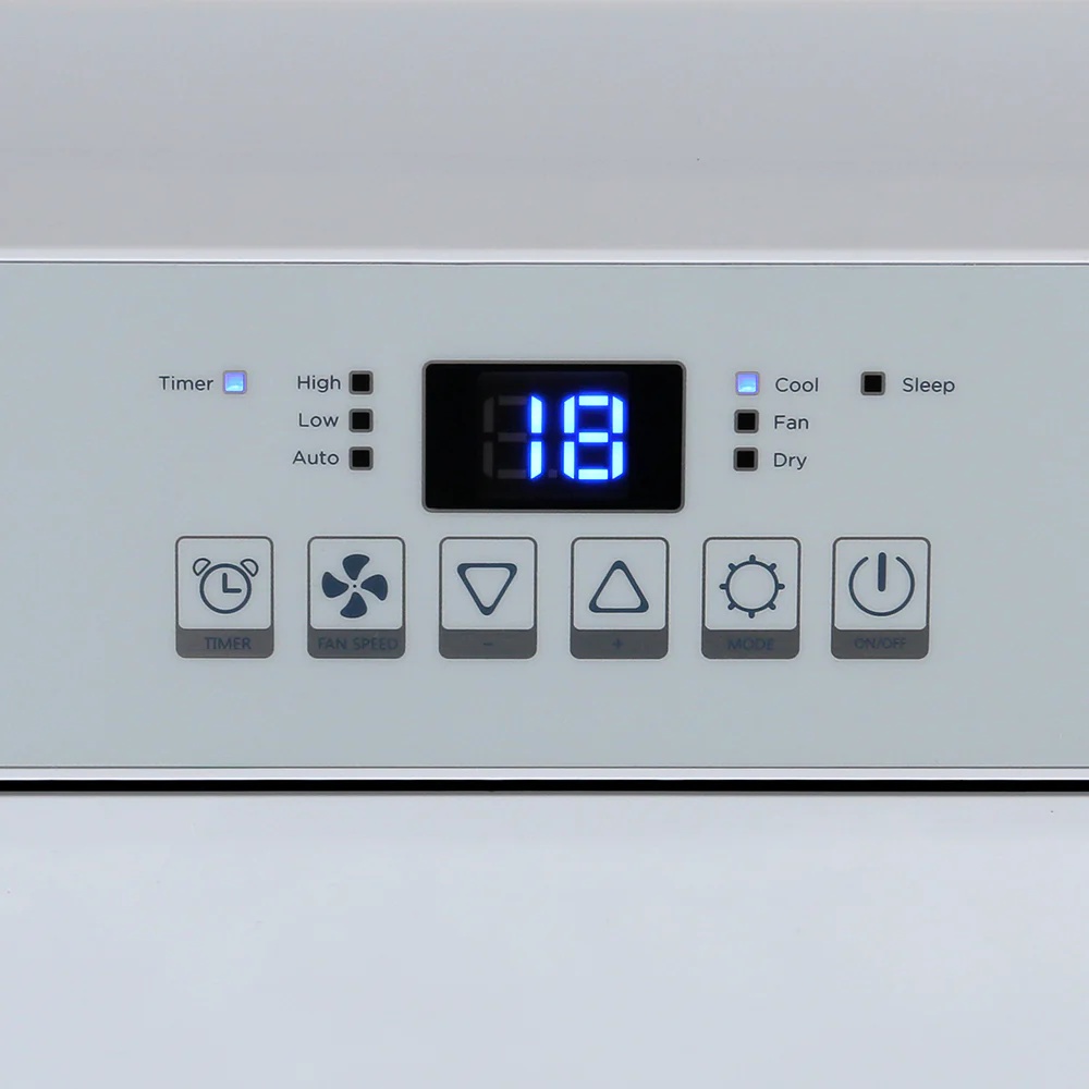 Devanti 12000BTU Portable Air Conditioner Cooling Mobile Fan Cooler Remote 3300W